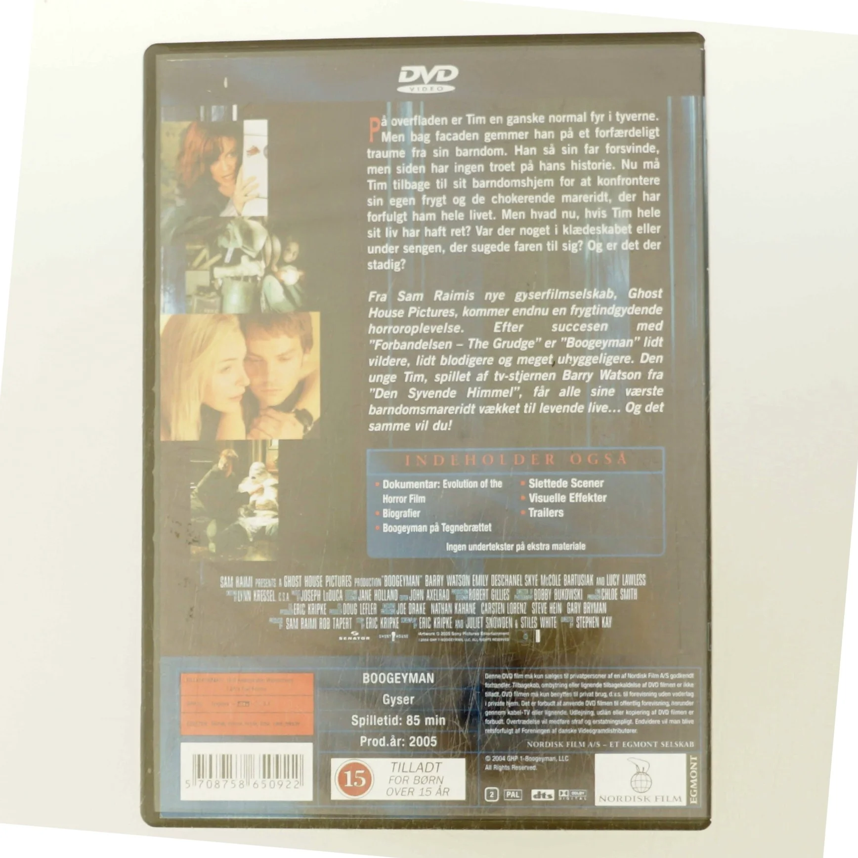 Boogeyman med Barry Watson (DVD)