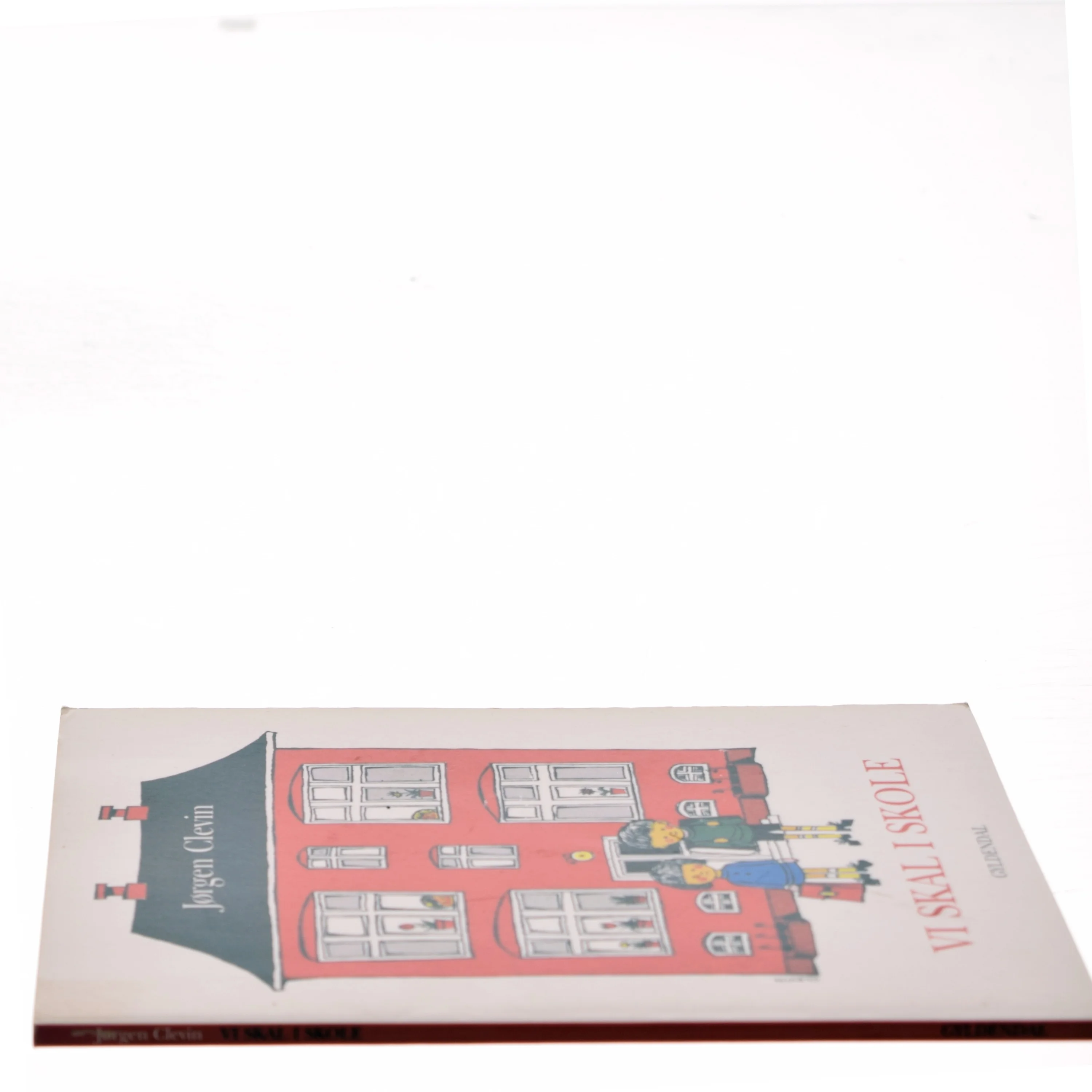 Vi skal i skole af Jørgen Clevin (Bog)