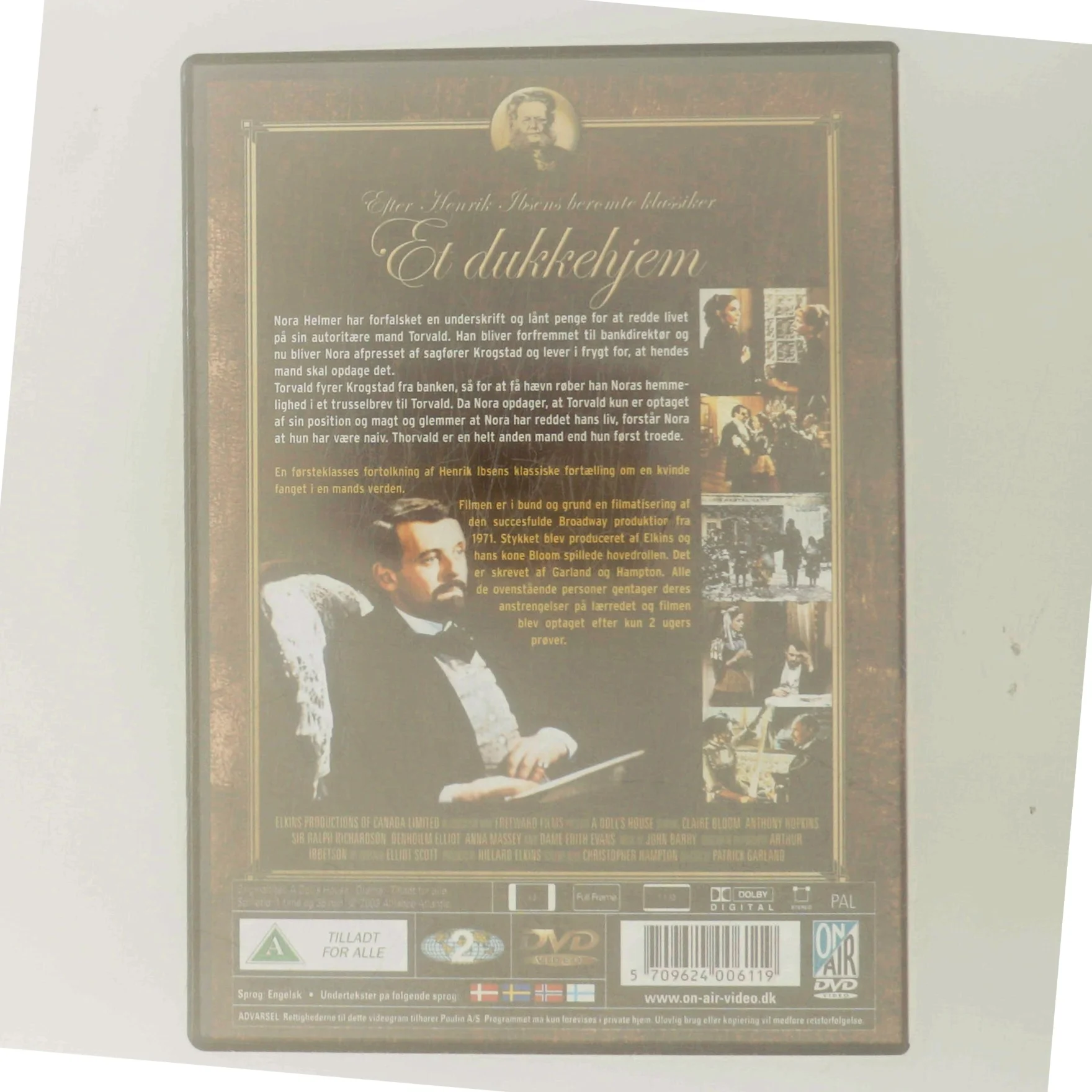 Et dukkehjem med Claire Bloom (DVD)