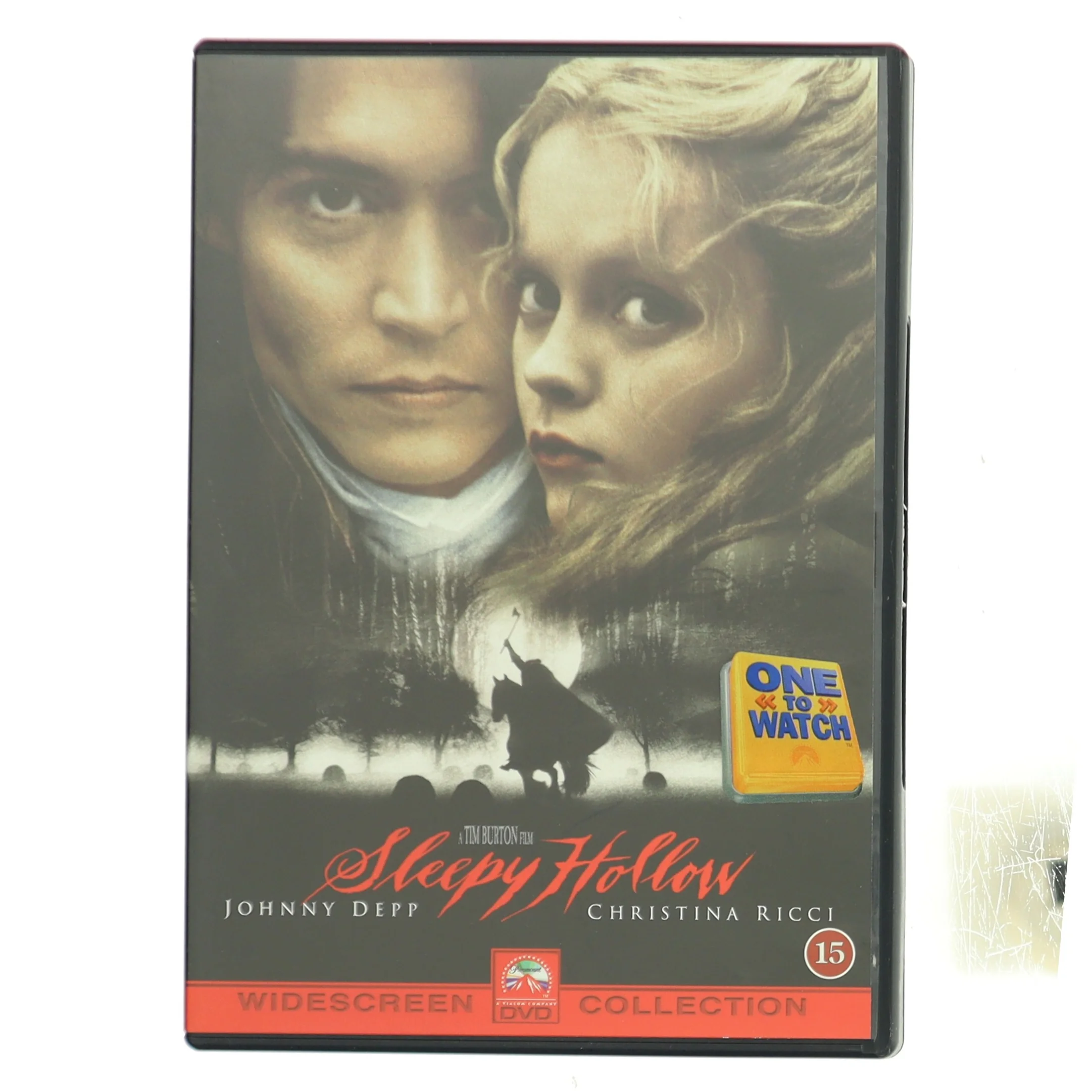 Sleepy Hollow med Johnny Depp (DVD)