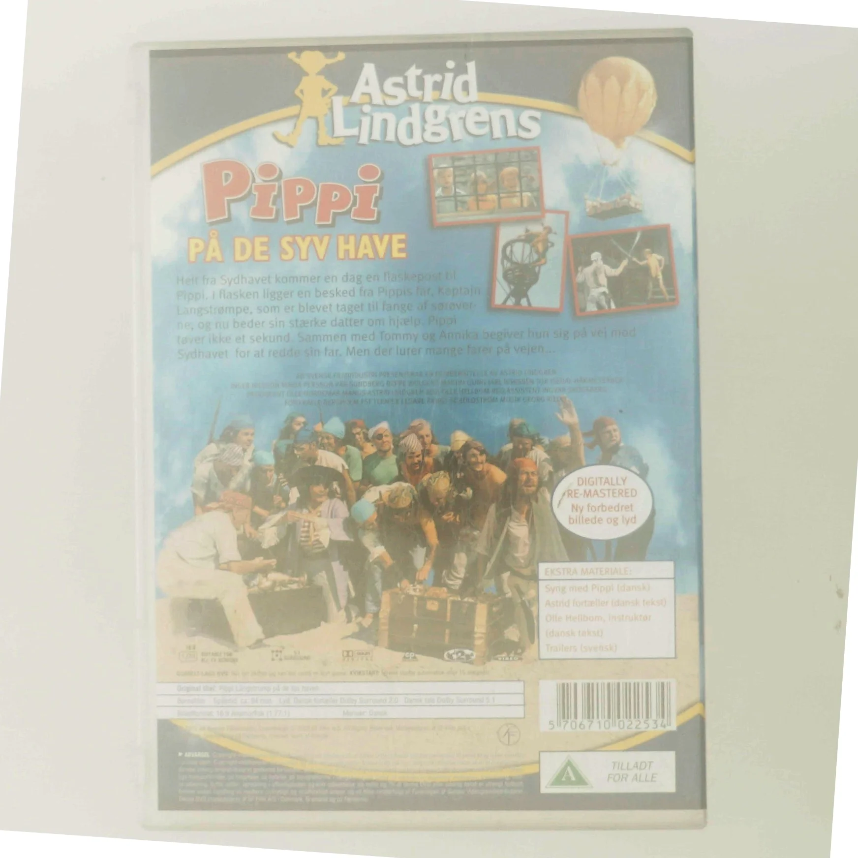 Pippi På De Syv Have med Inger Nilsson (DVD)