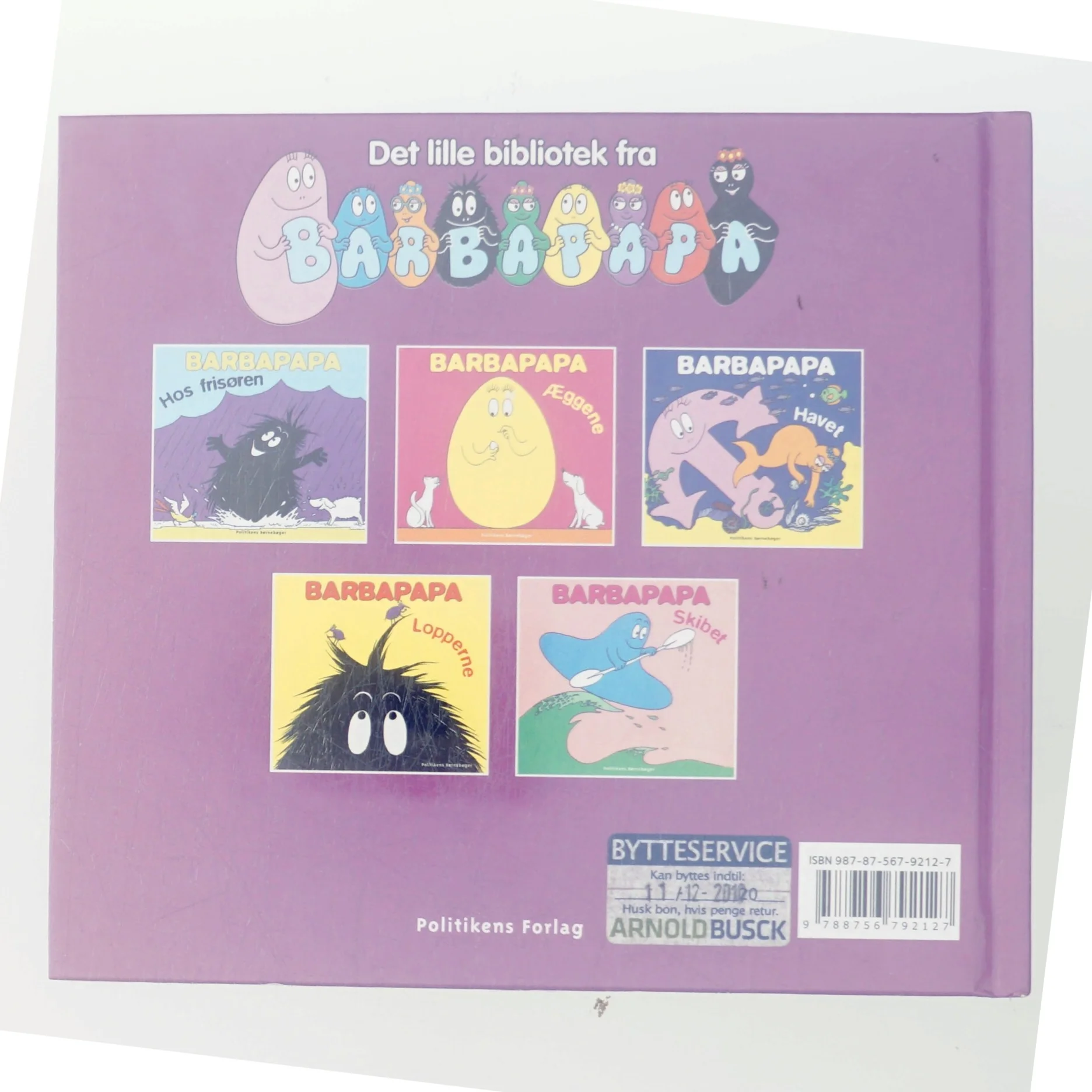 Barbapapa Haven af  (Bog)