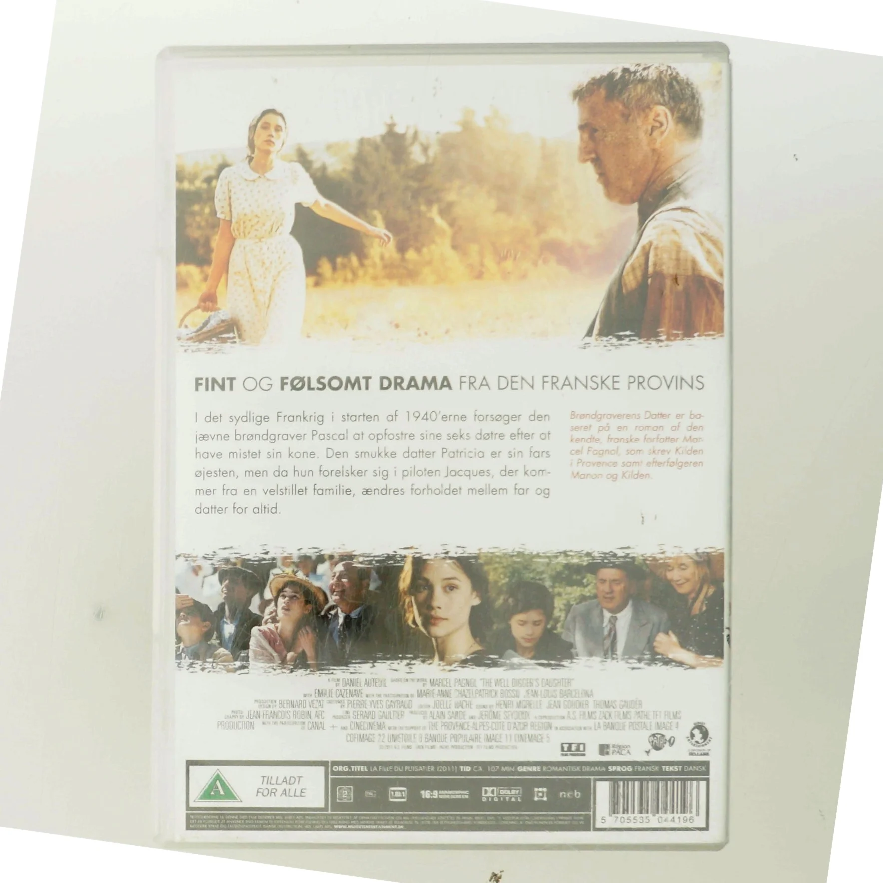 Brøndgraverens Datter med Daniel Auteuil (DVD)