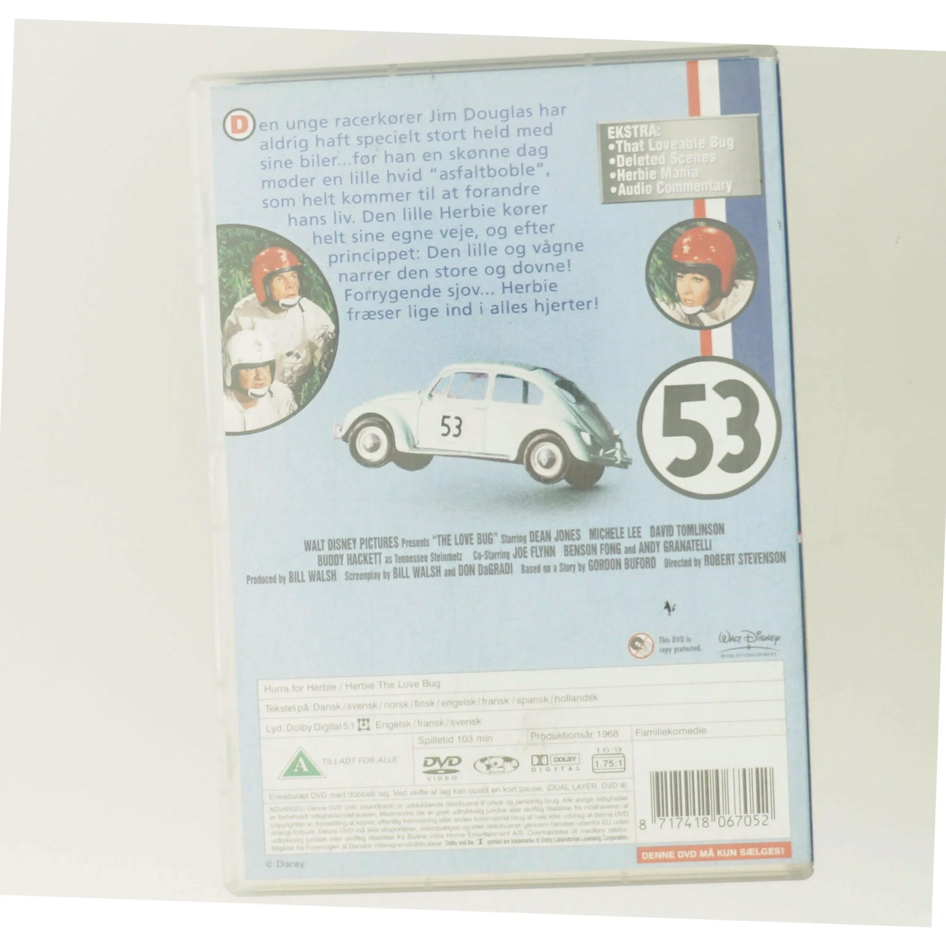 Herbie DVD fra Disney fra Disney