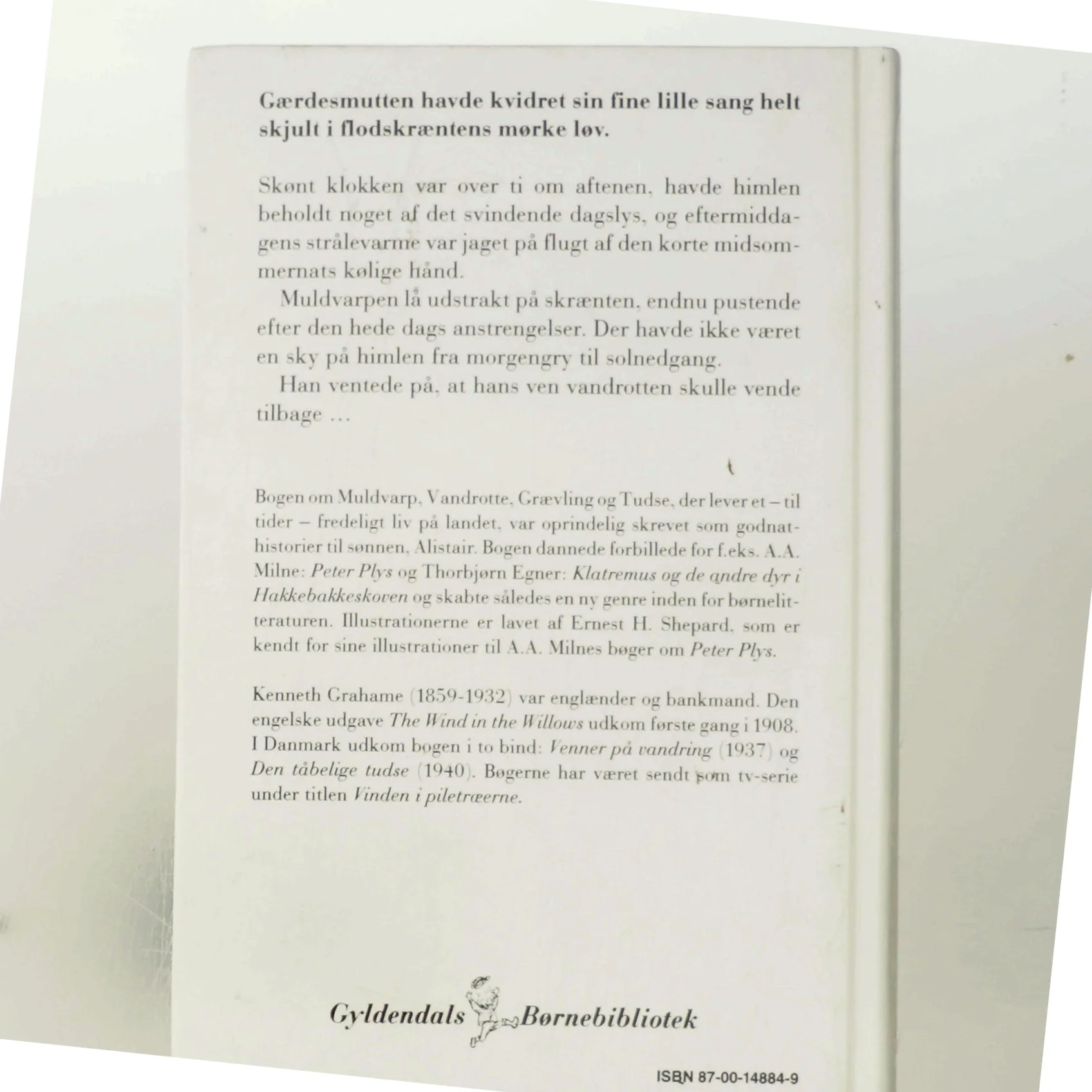 Den tåbelige tudse af Kenneth Grahame (Bog)