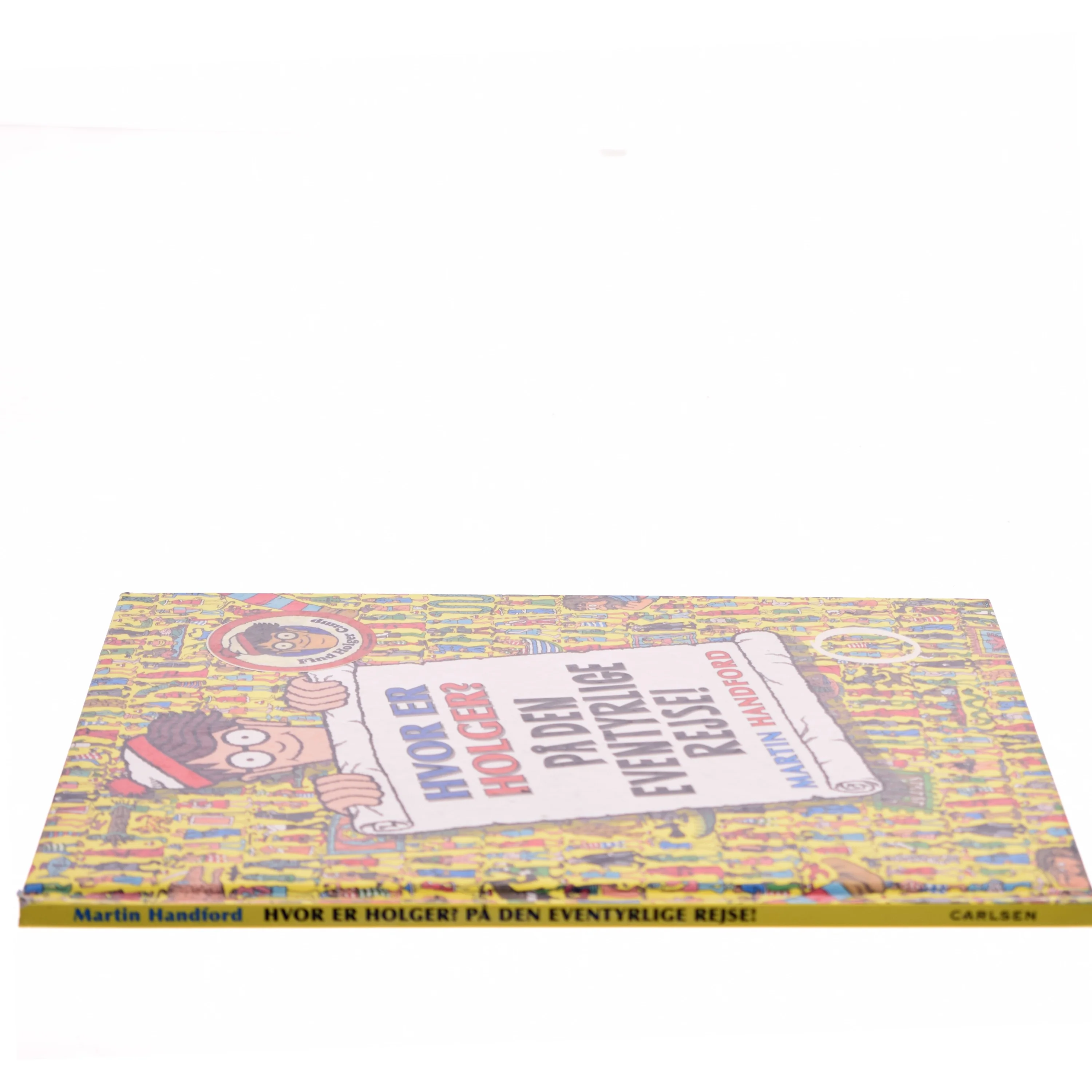Hvoe er Holger på den eventhyrlige rejse af Martin Handford (Bog)