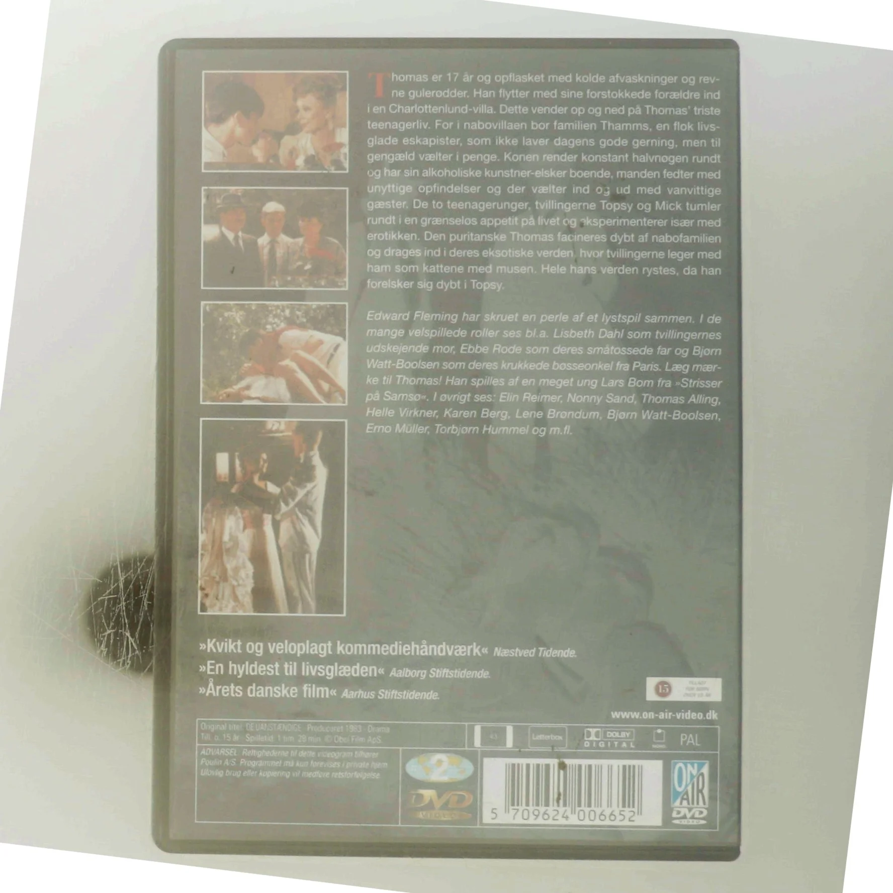 De Uanstændige med Lisbeth Dahl (DVD)