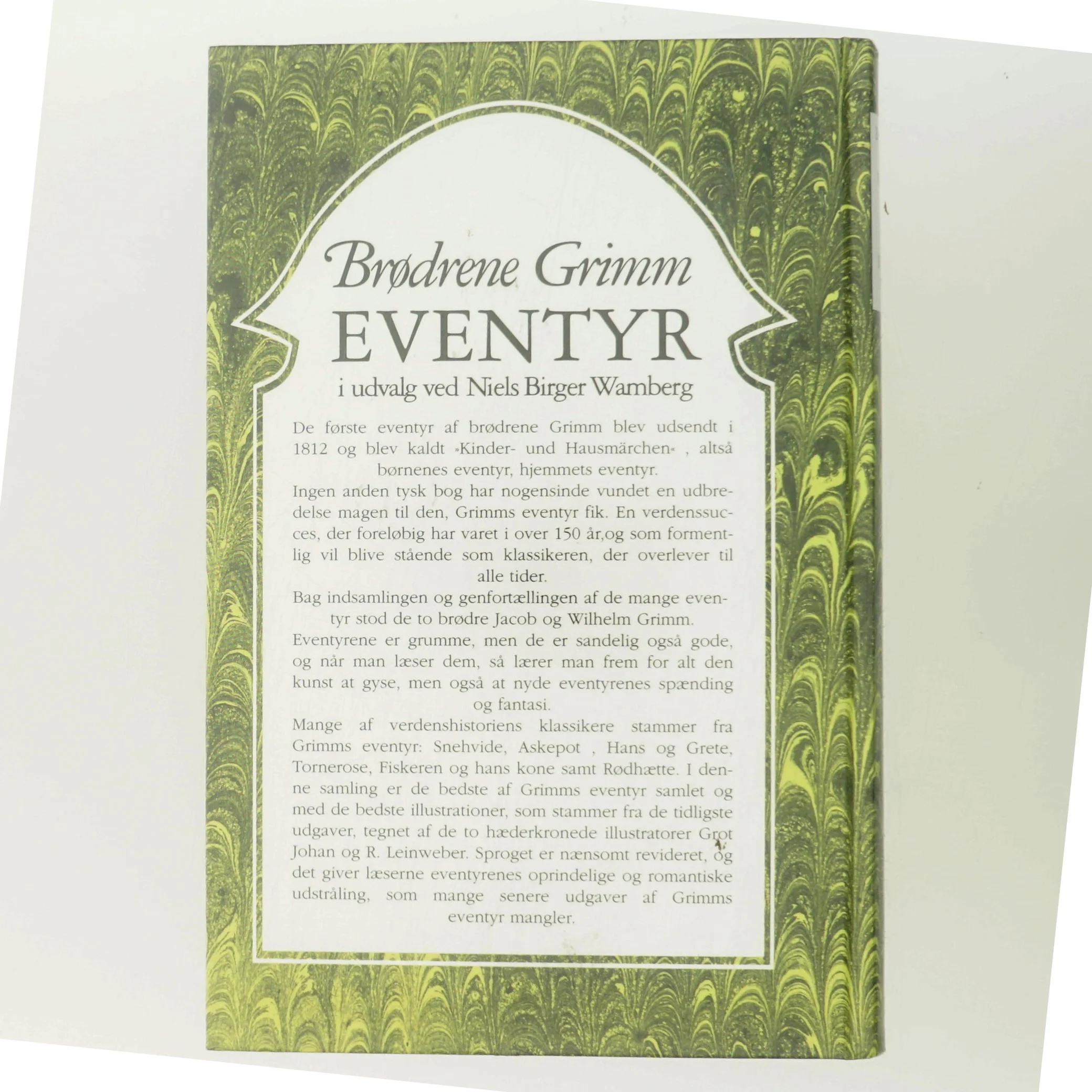 Brødrene Grimm Eventyr bog af Brødrene Grimm (Bog)