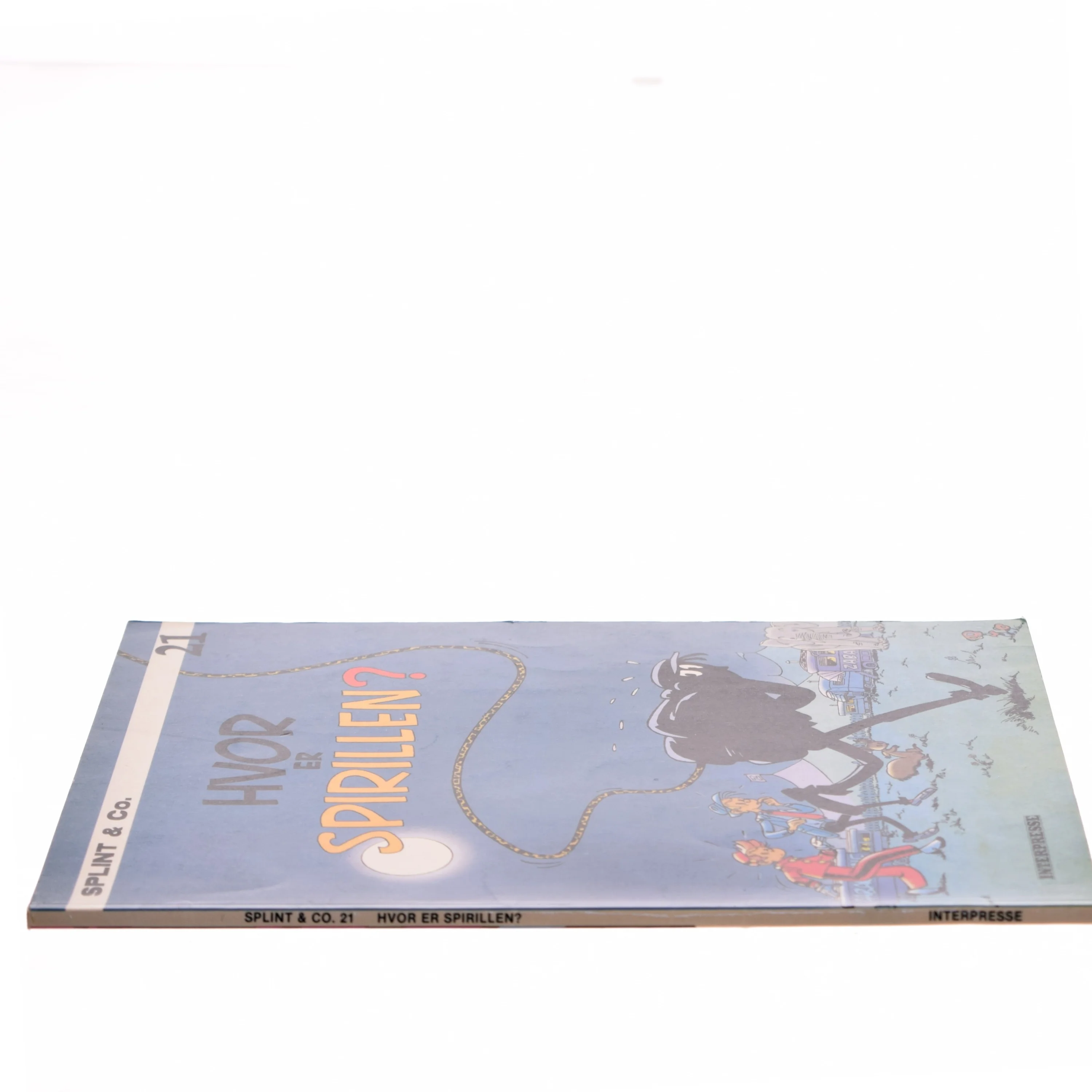 Hvor er Spirillen? af André Franquin (Bog)