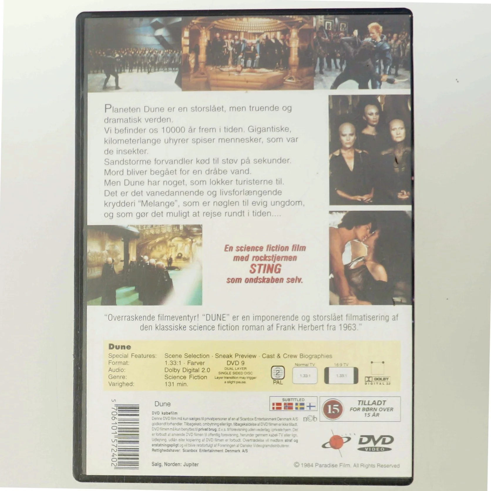 Dune med Kyle MacLachlan (DVD)