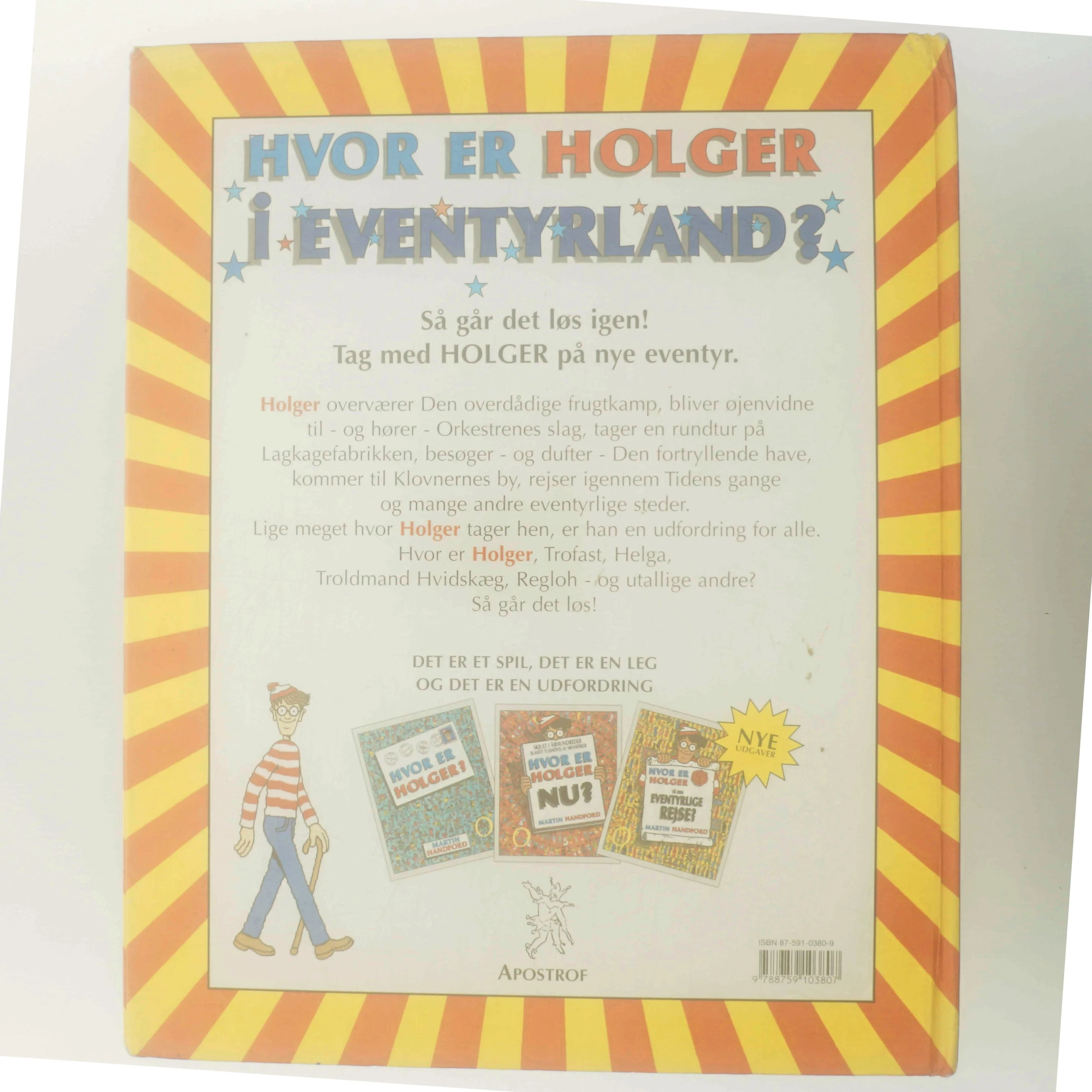 Hvor er Holger i eventyrland? af Martin Handford (Bog)