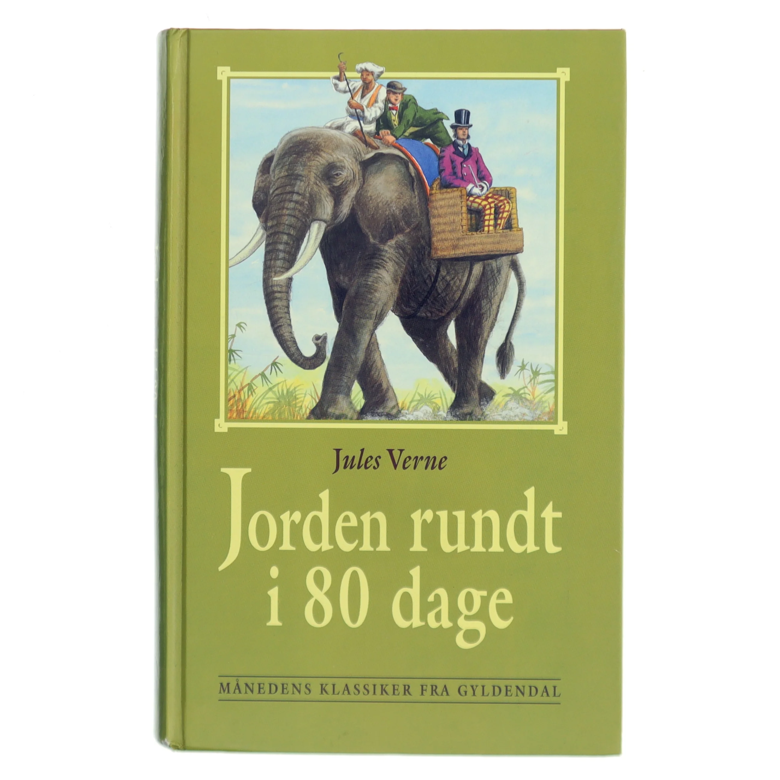Jorden rundt i 80 dage (Ved Ole Jacobsen) af Jules Verne (Bog)