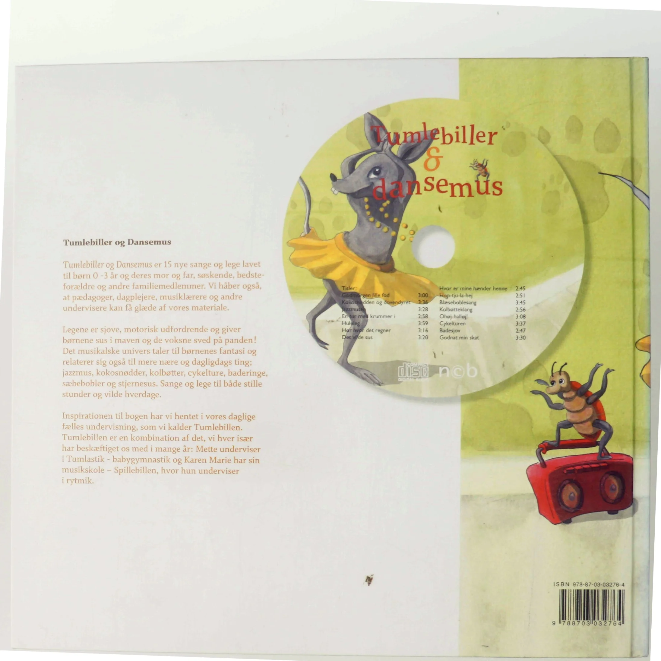 Tumlebiller & dansemus (Bog)