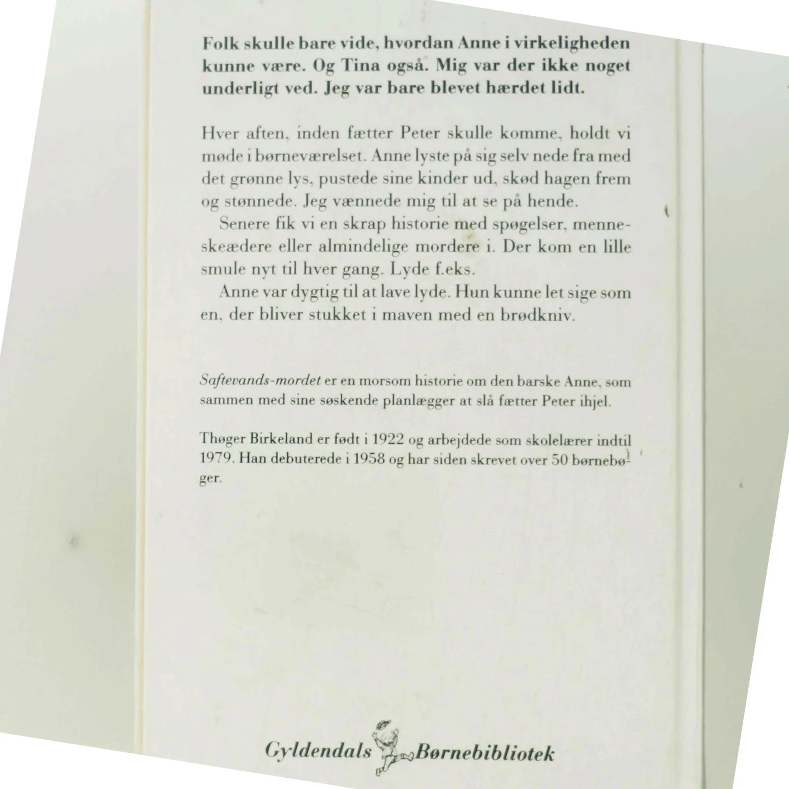 Saftevands-mordet af Thøger Birkeland (Bog)