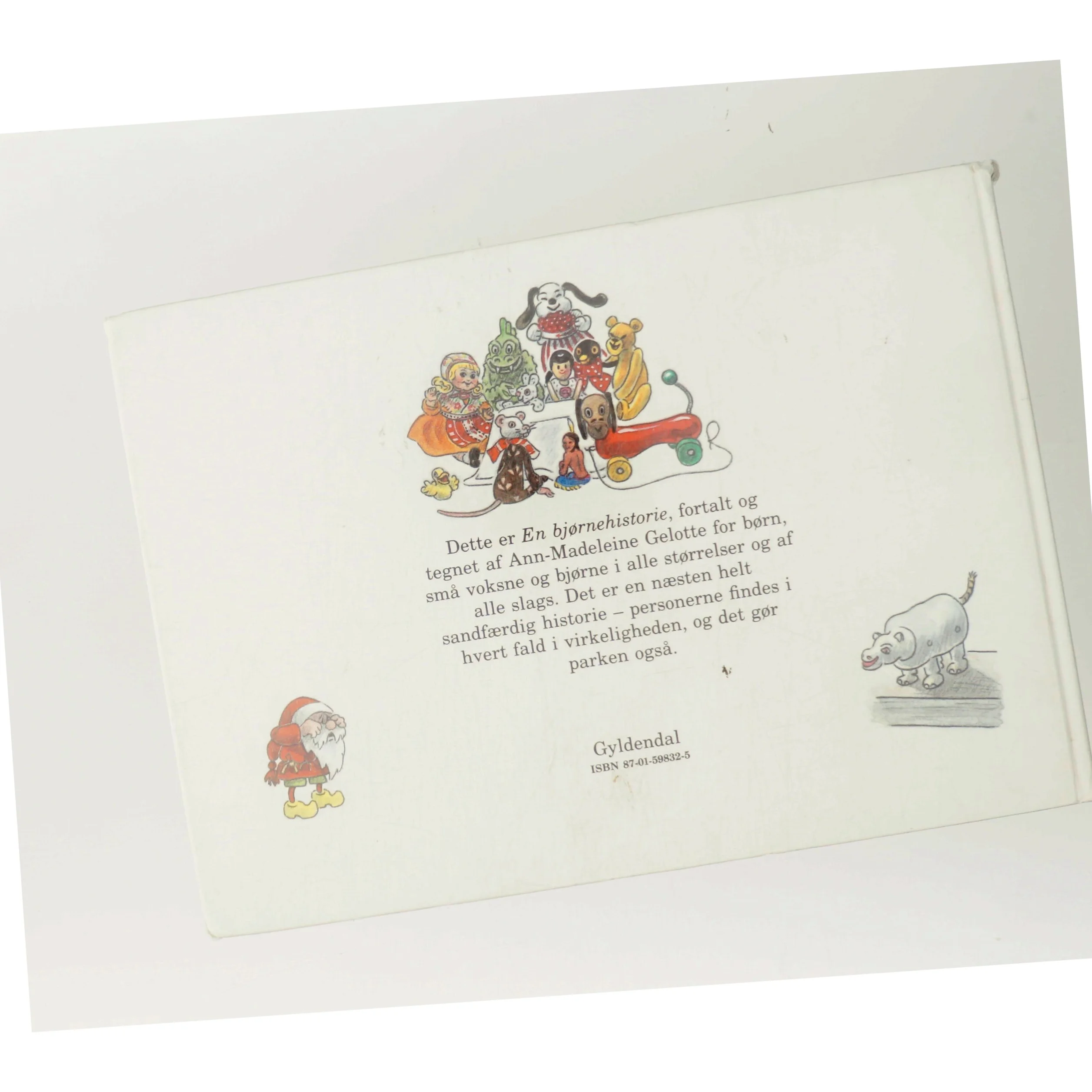 Børnebog: En bjørnehistorie fra Gyldendal af Ann-Madeleine Gelotte (Bog)