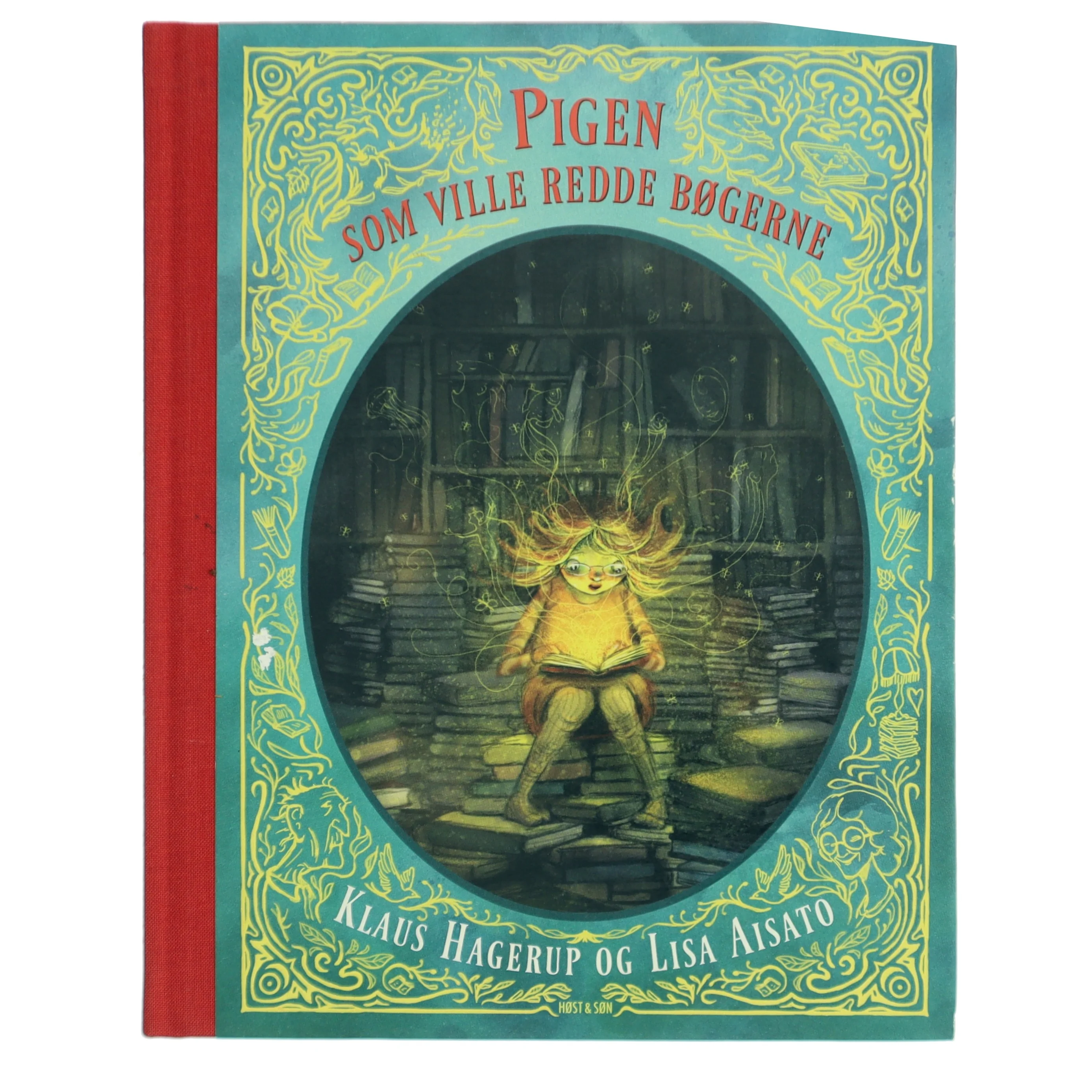 Pigen, som ville redde bøgerne af Klaus Hagerup (Bog)