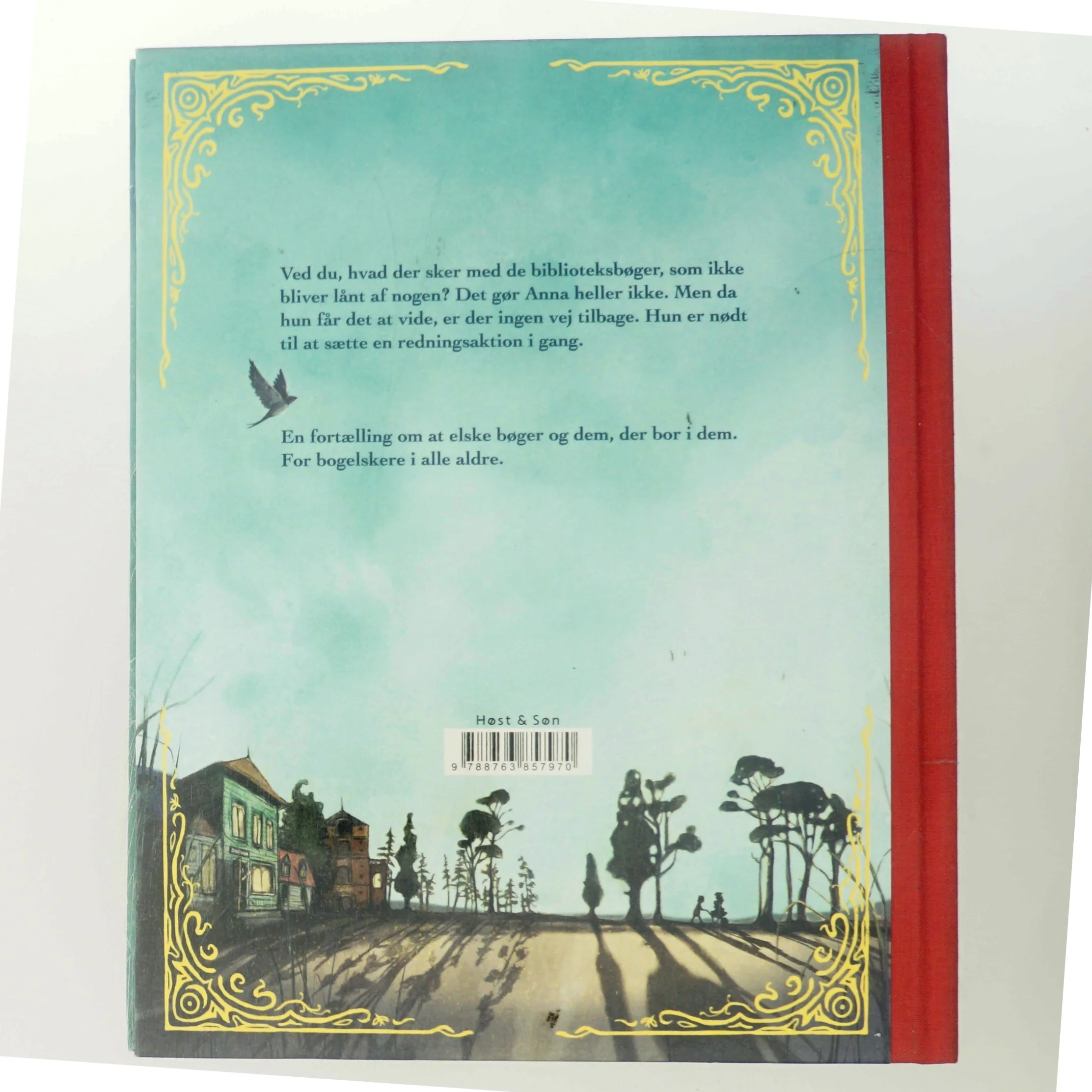 Pigen, som ville redde bøgerne af Klaus Hagerup (Bog)