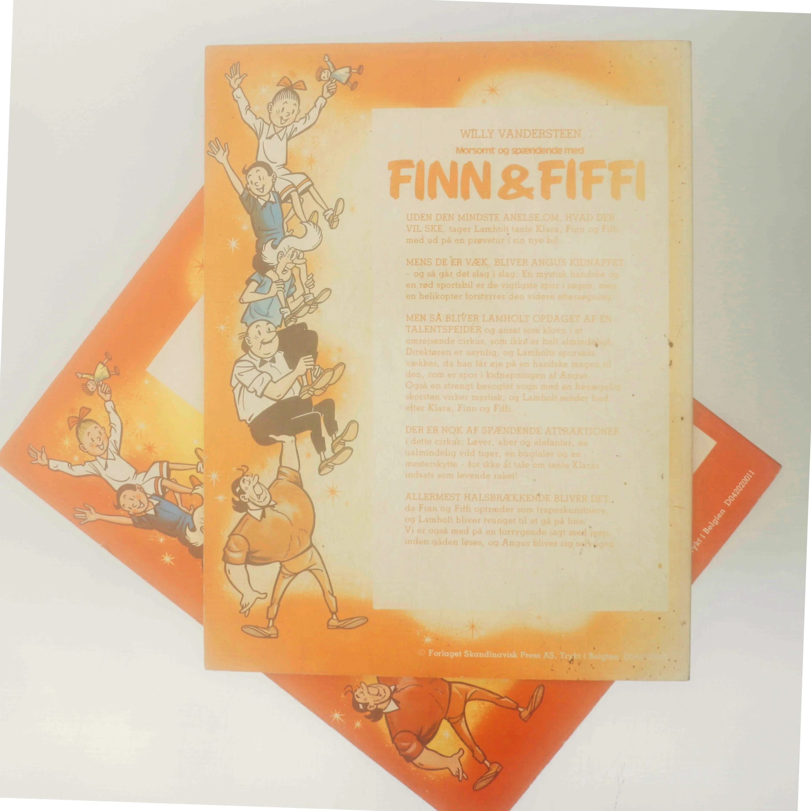 Finn & Fiffi - Det katastrofale spil af Willy Vandersteen (Bog)