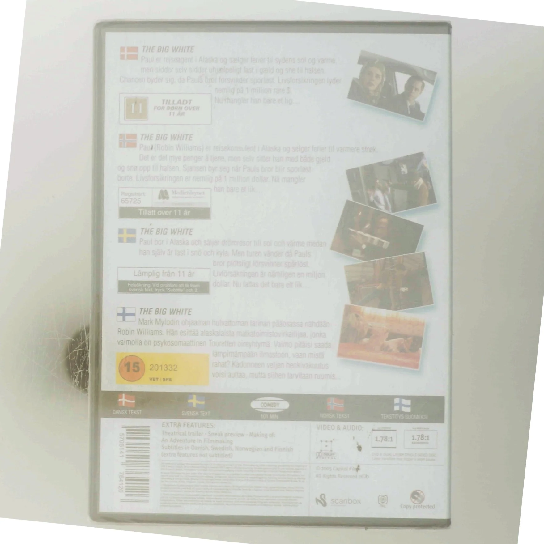 The Big White med Robin Williams (DVD)