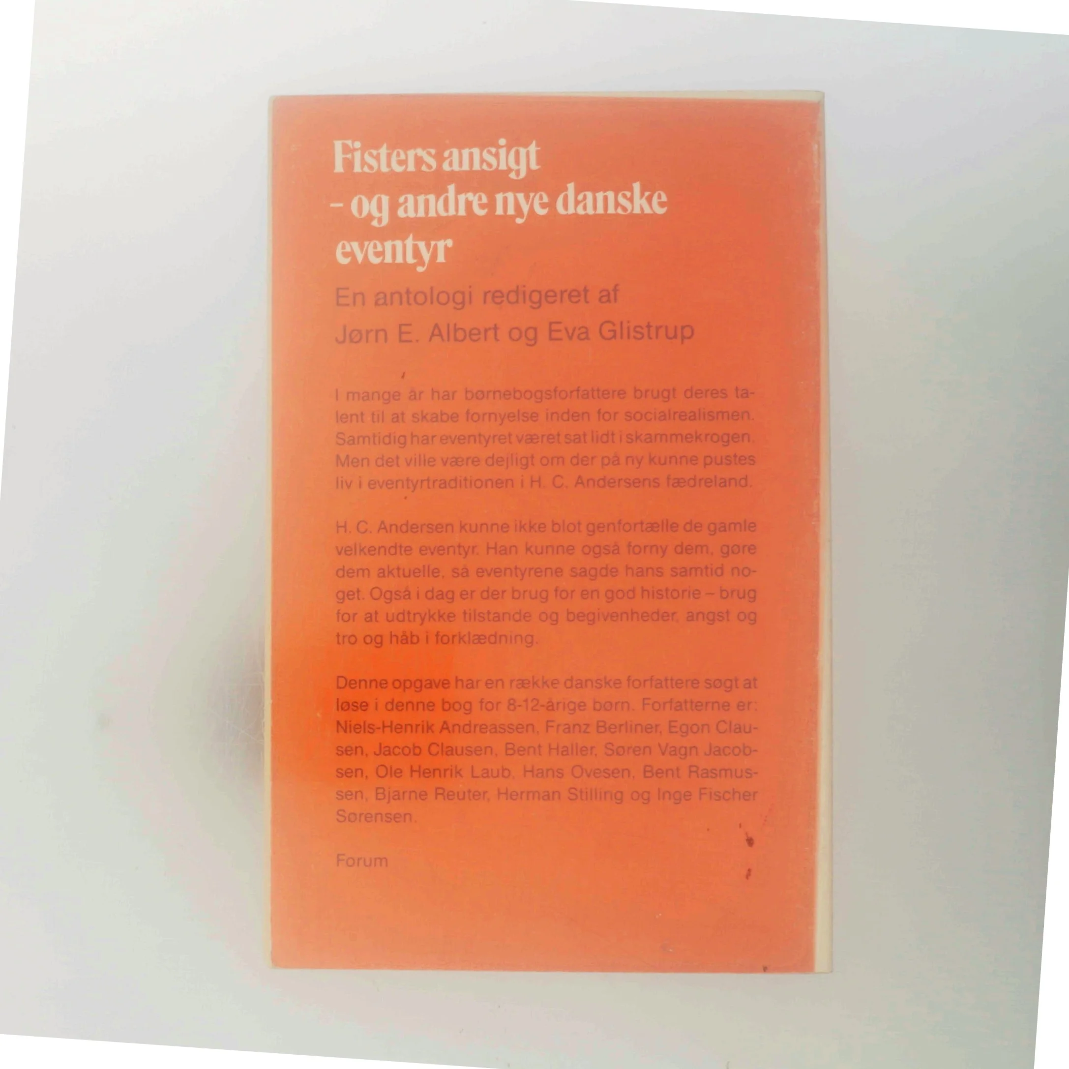 Fisters Ansigt af Jørn E. Albert (Bog)