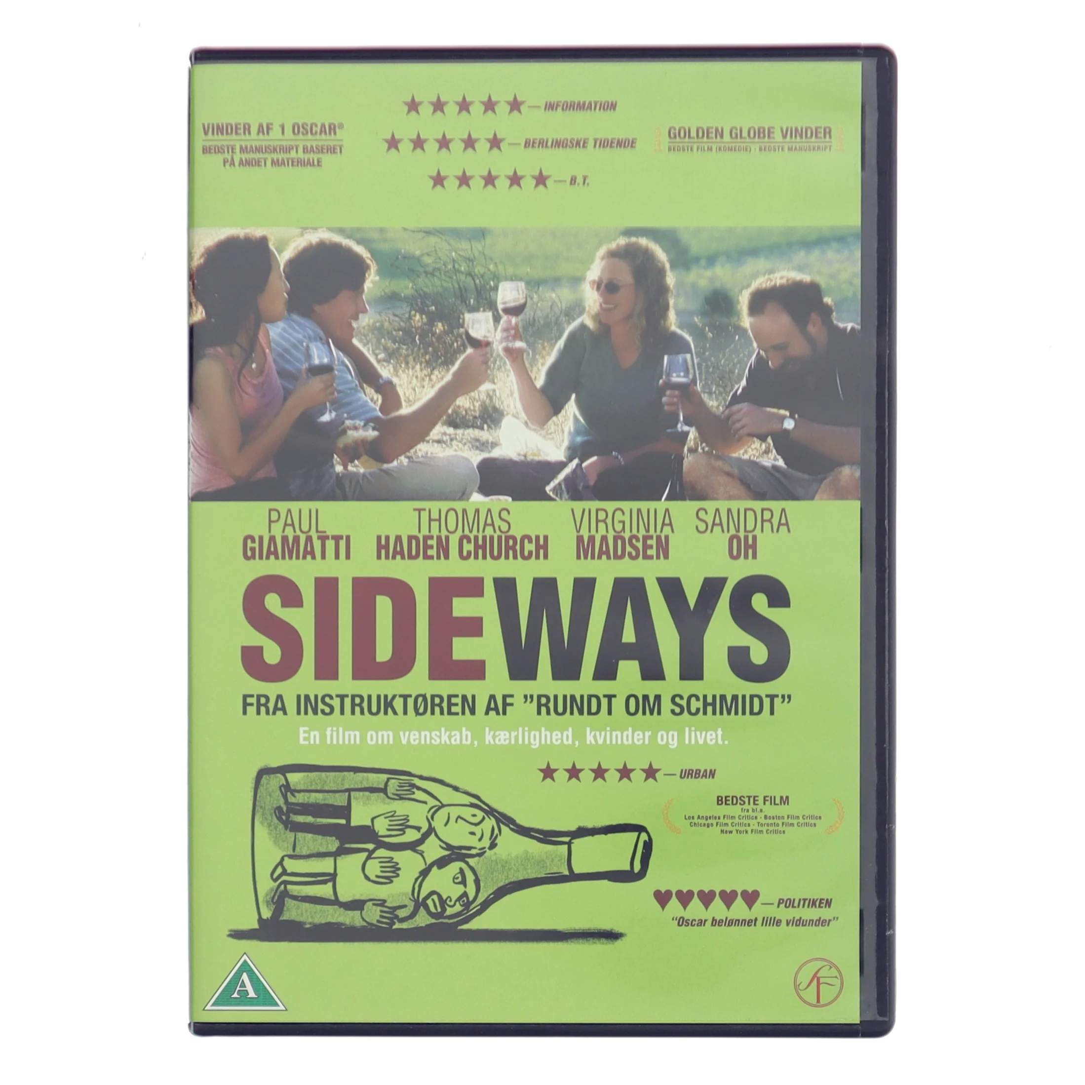 Sideways med Paul Giamatti (DVD)
