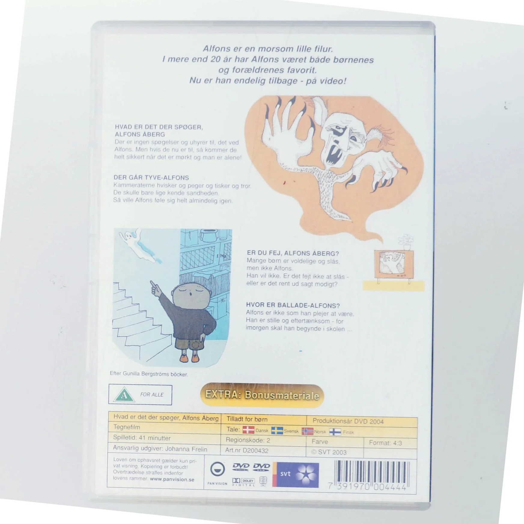 Hvad er det der spøger, Alfons Åberg med Thomas Vinding (DVD)