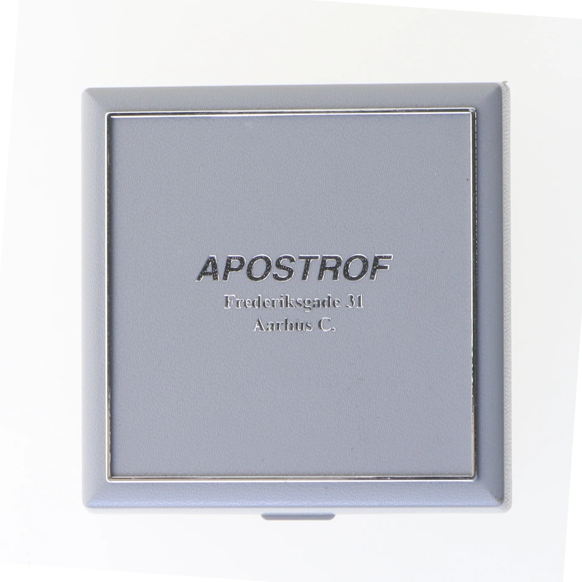 Sølvkæde med korsvedhæng (str. 36 cm)