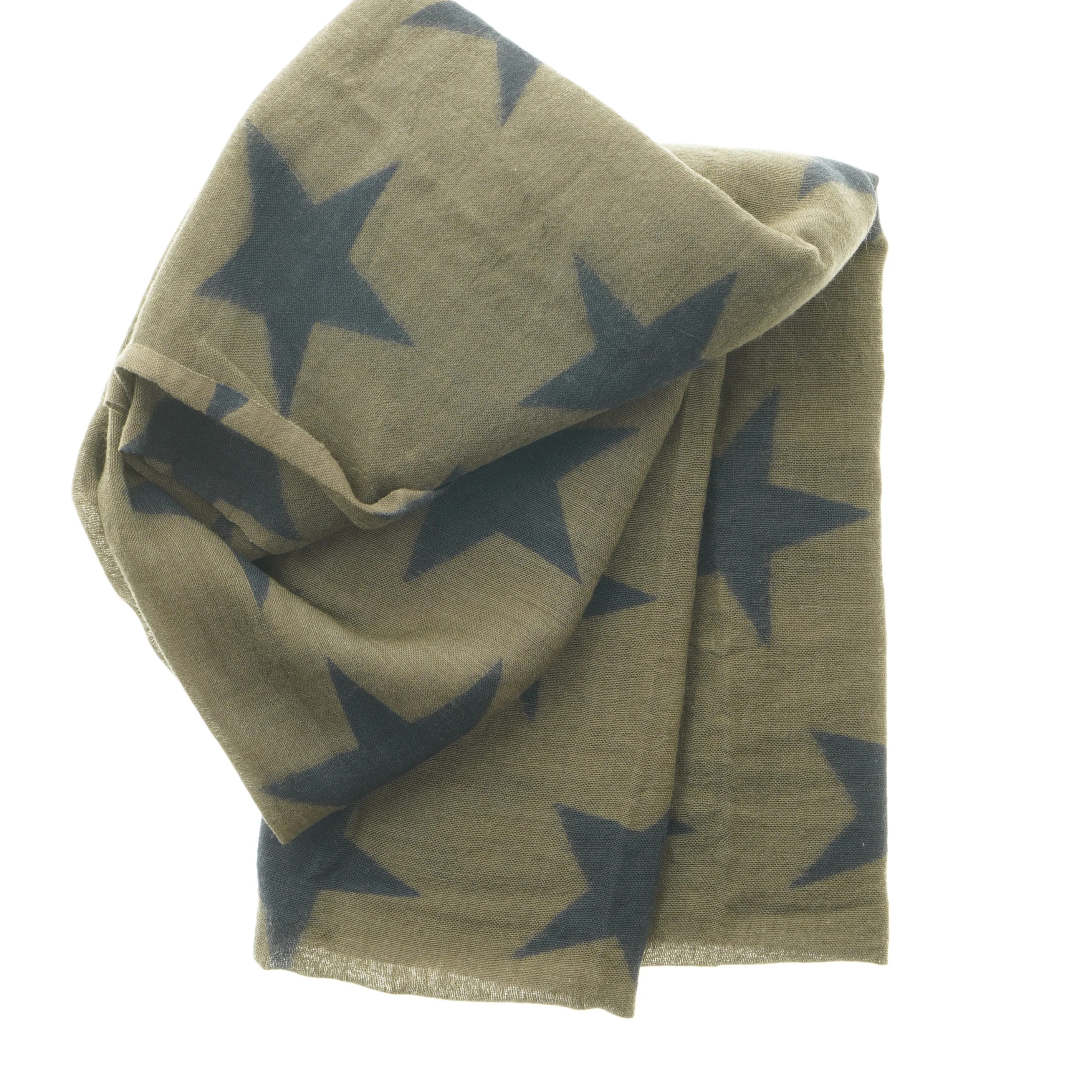 Tørklæde/sjal i uld og silke (str. 110x210 cm)