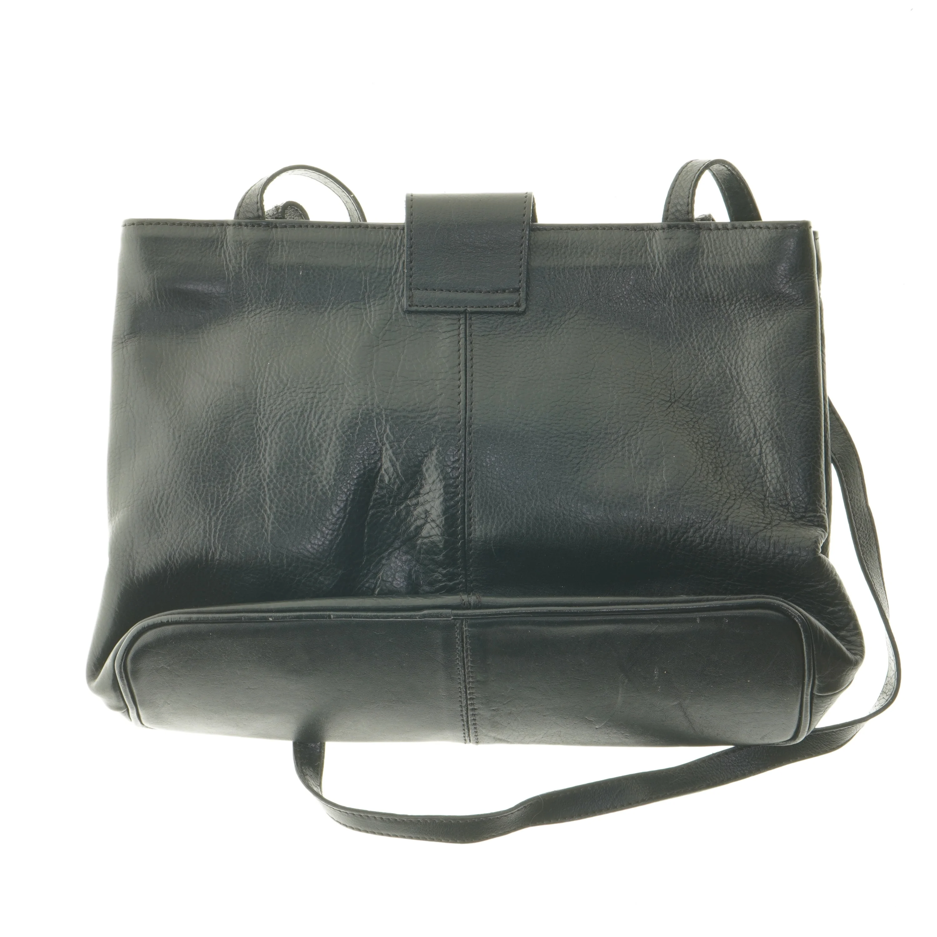 Sort skuldertaske (str. 23x34x11 cm)