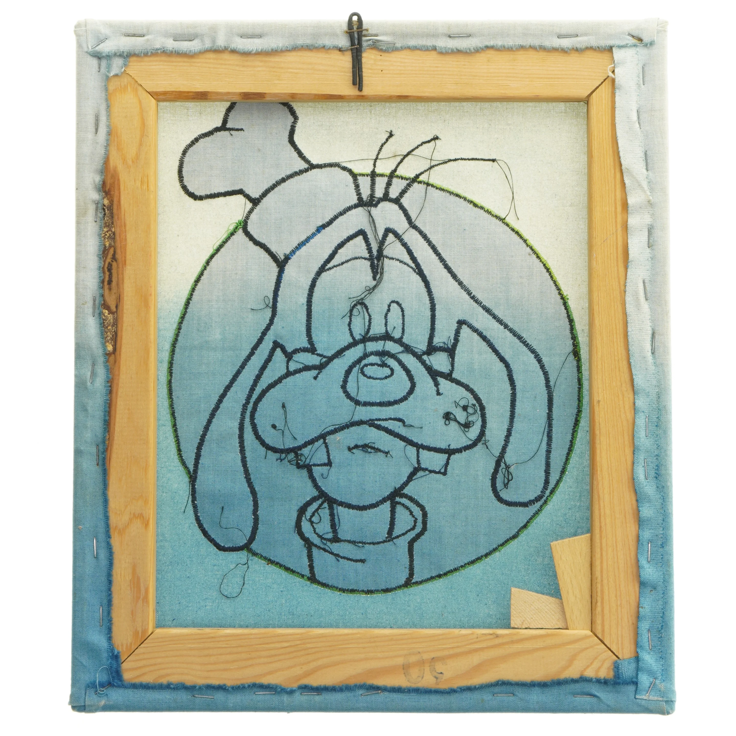 Goofy broderet billede fra Disney (str. 35,5x31 cm)