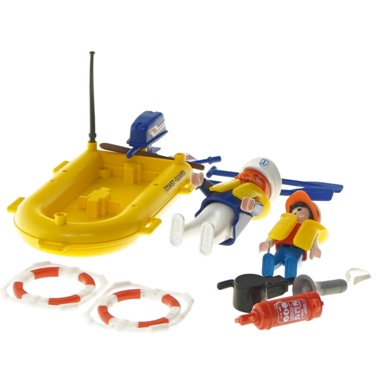 Redningsbåd fra Playmobil (str. 12x8 cm)