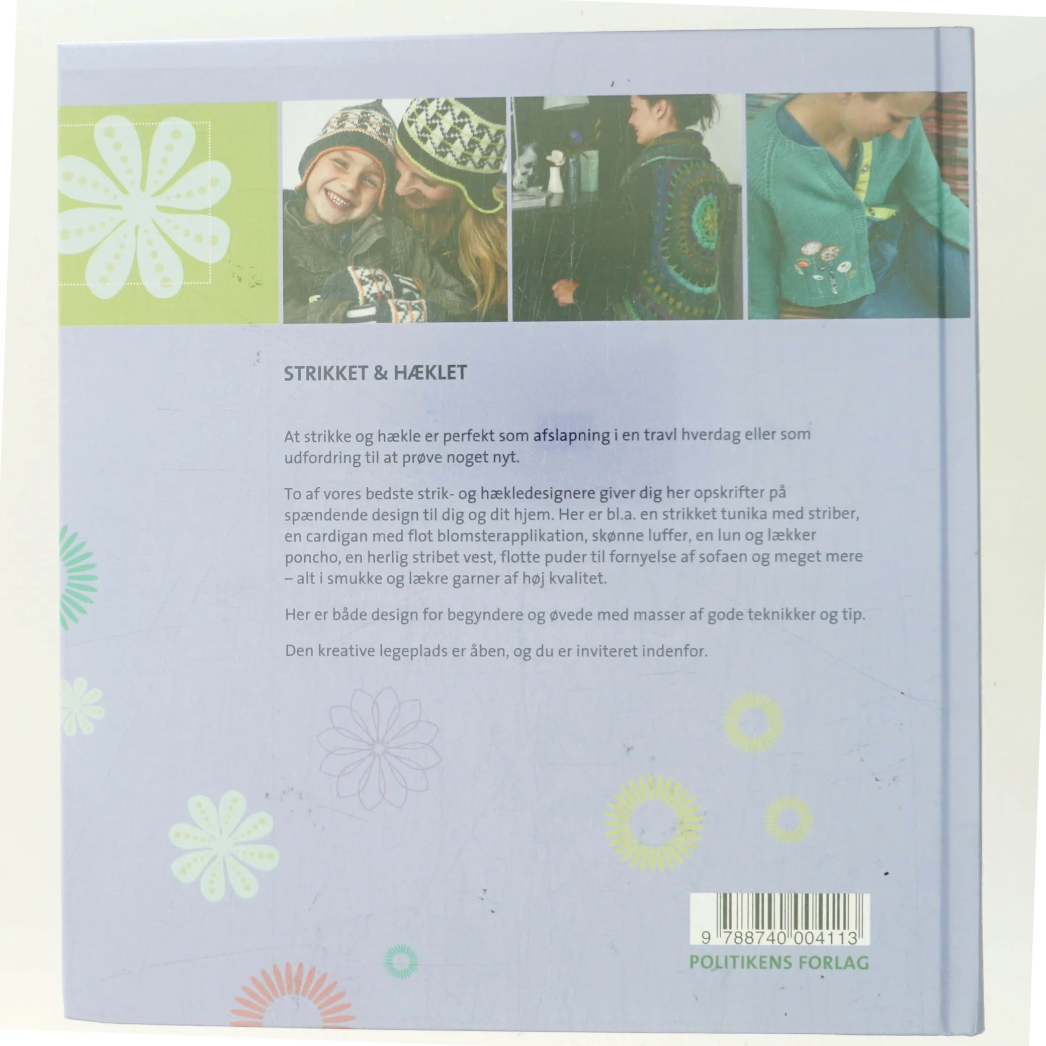 Strikket & hæklet homemade (Bog)