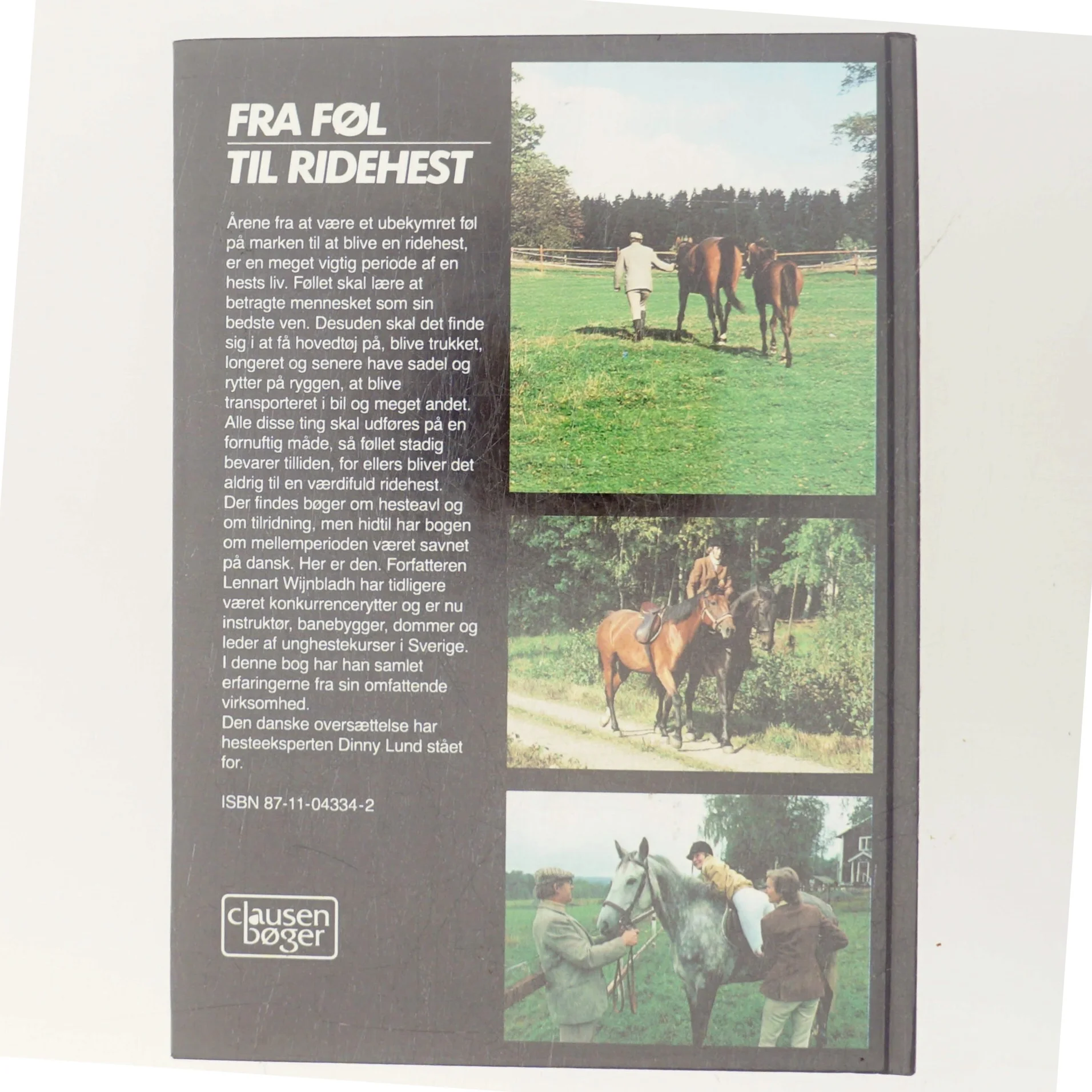 Fra føl til ridehest af Lennart Wijnbladh (Bog)