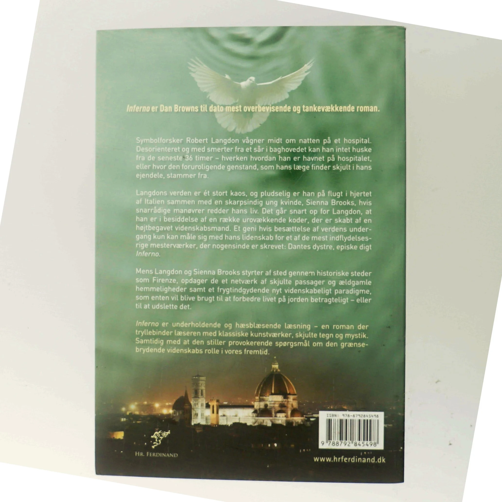 Inferno af Dan Brown (Bog)