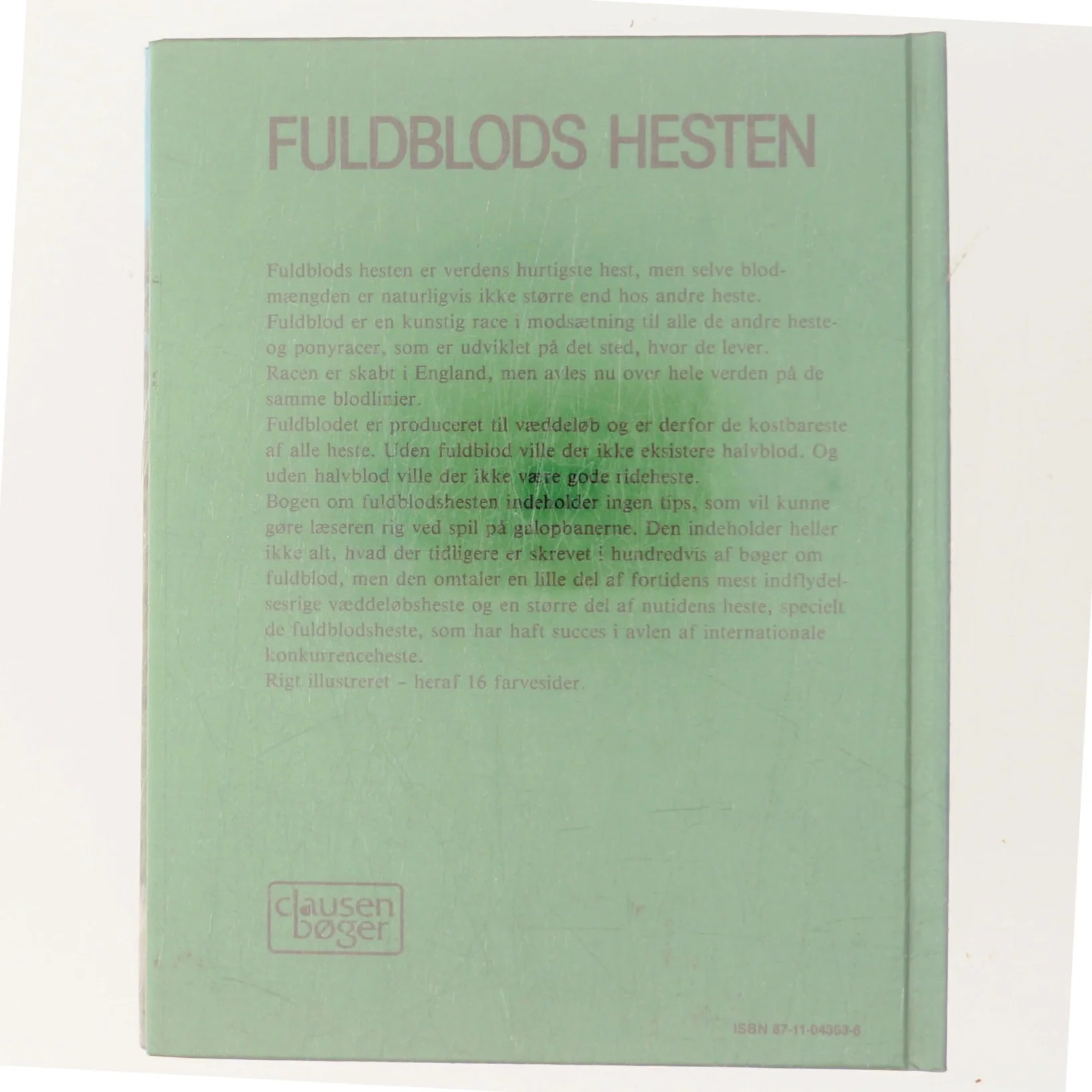 Fuldblods Hesten af Dinny Lund (Bog)