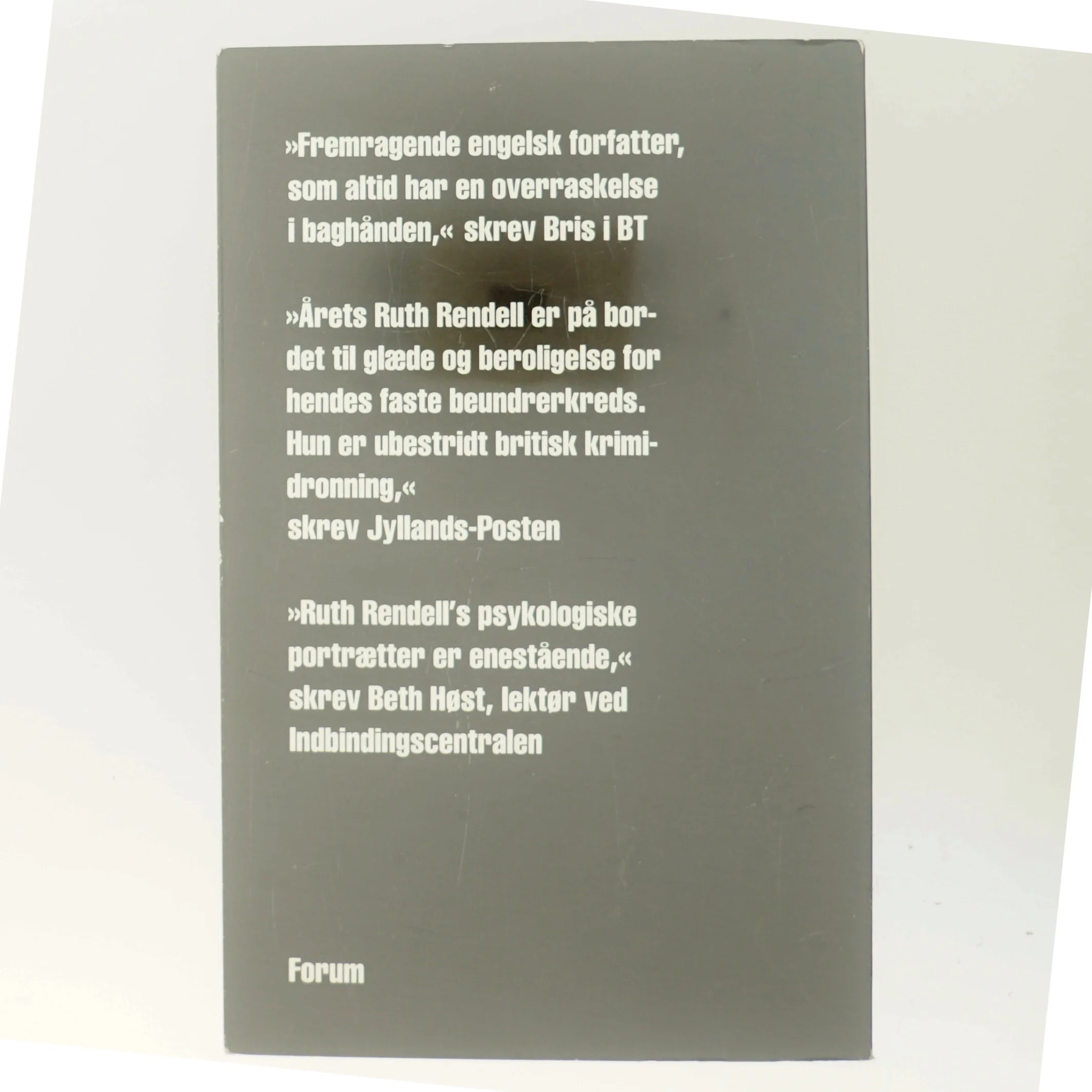 Dødens slør af Ruth Rendell (Bog)