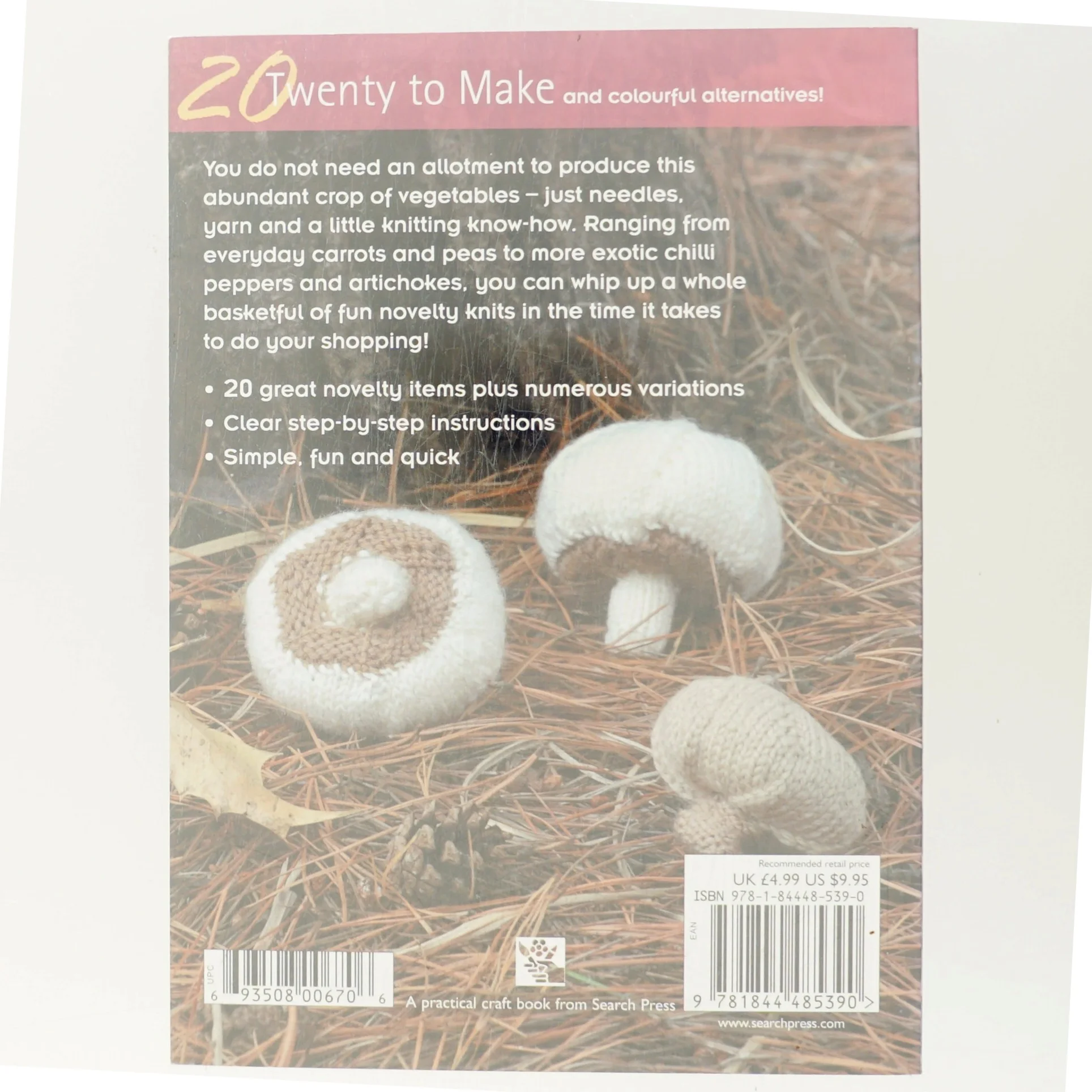 Knitted Vegetables af Susie Johns (Bog)