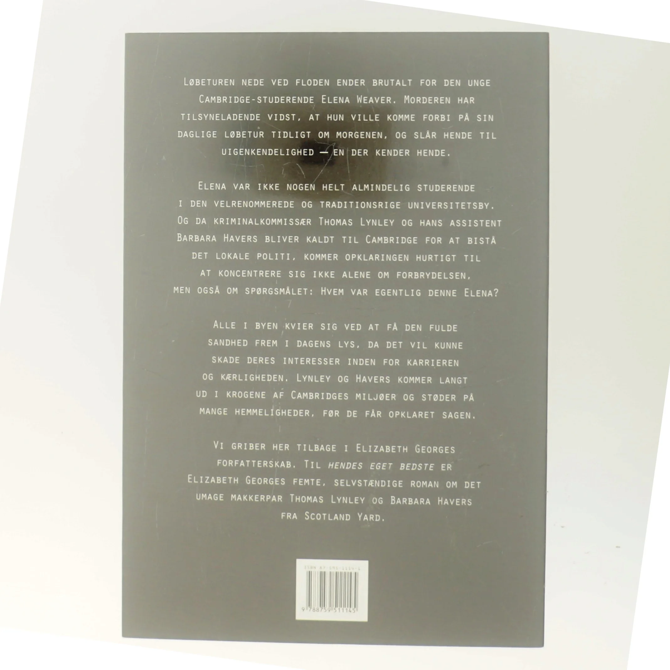 Til hendes eget bedste af Elizabeth George (Bog)