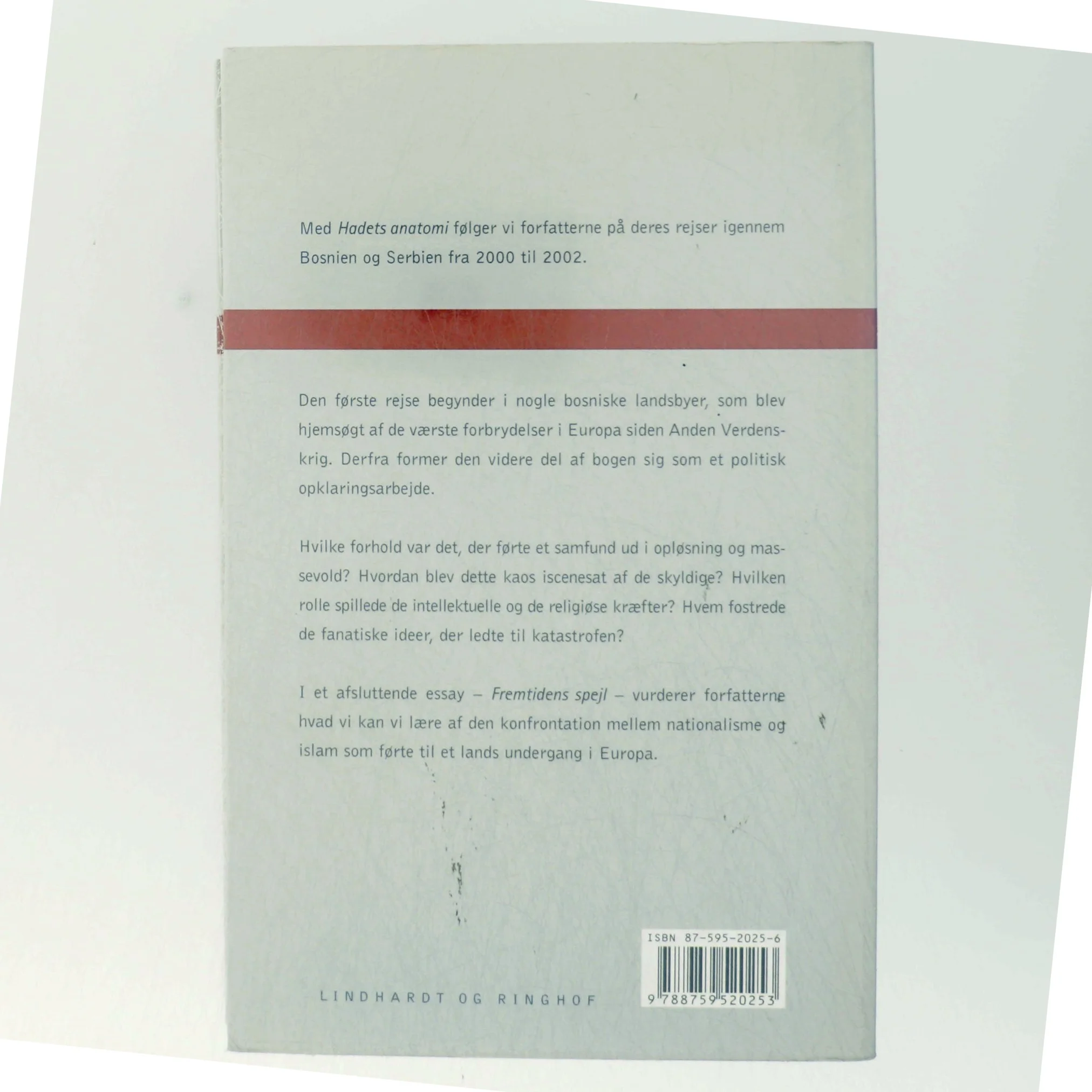 Hadets anatomi (Bog)