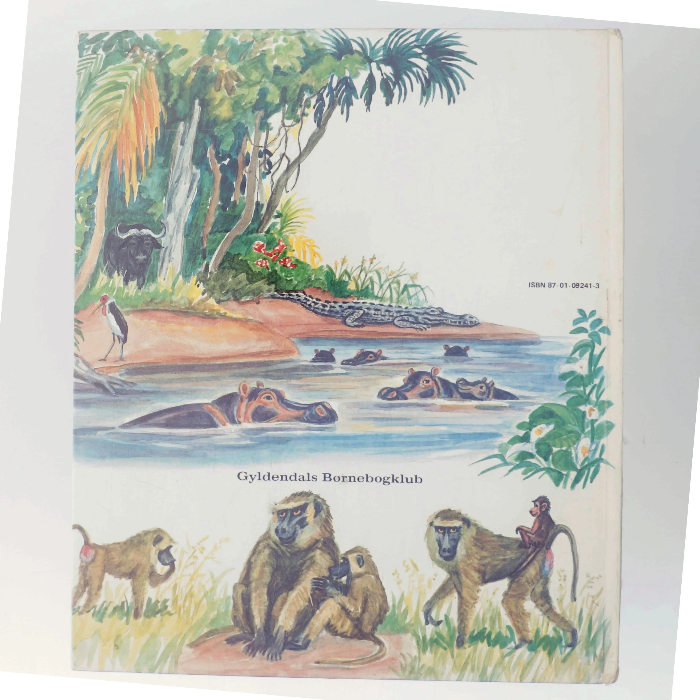 Dyr på en savanne i Afrika 2 af Inga Borg (Bog)