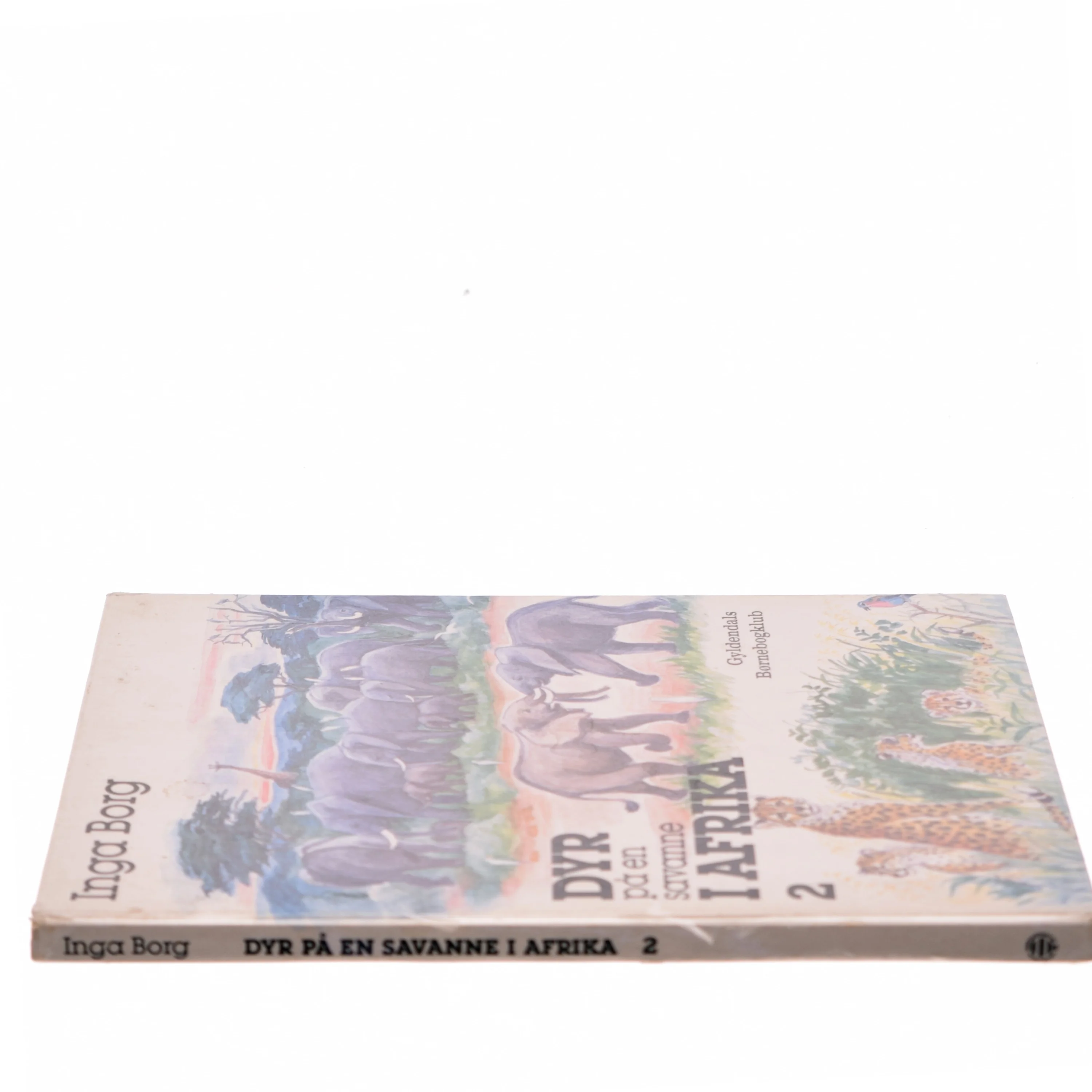 Dyr på en savanne i Afrika 2 af Inga Borg (Bog)