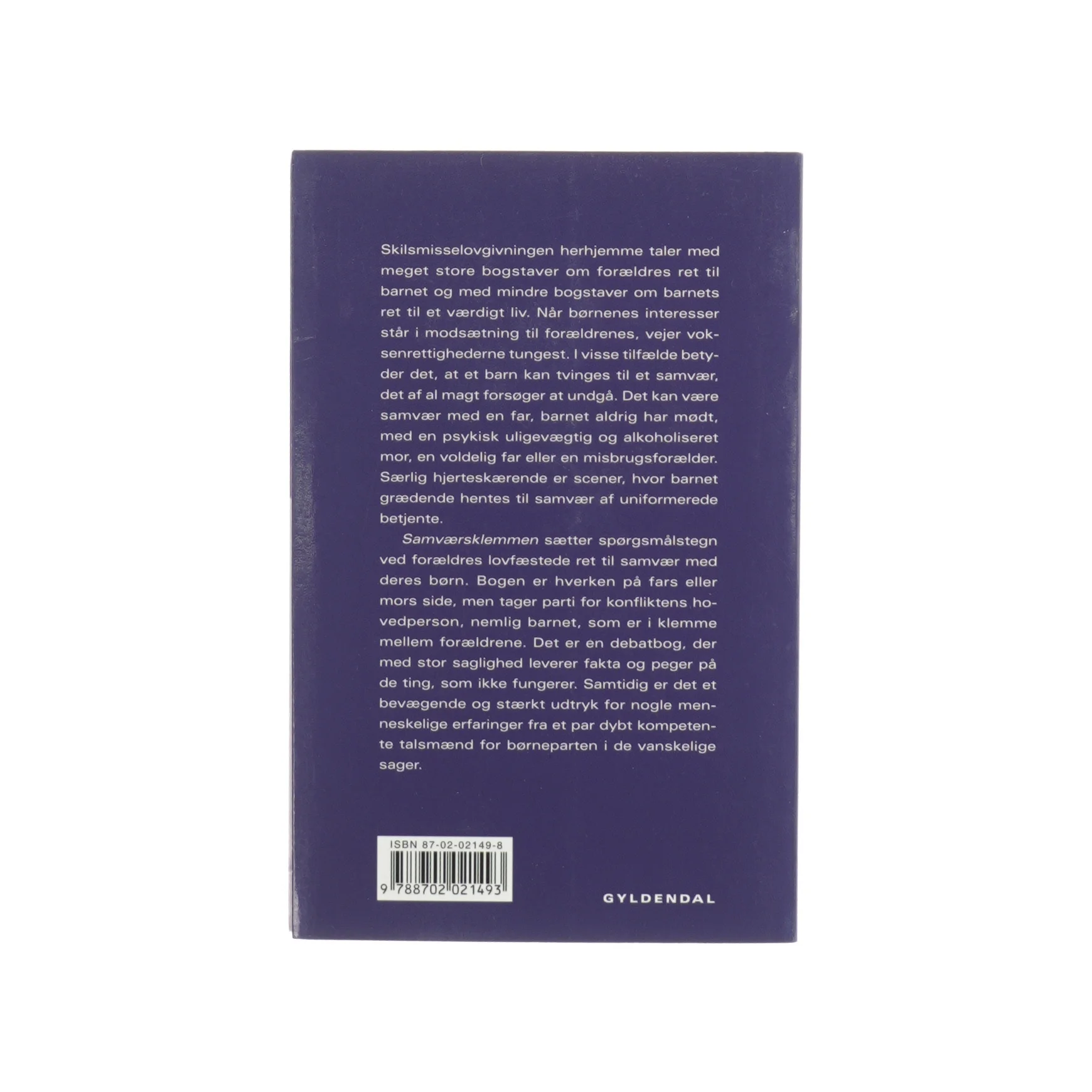 Samværs klemmen af Bente Boserup og Helle Rabøl Hansen (Bog)