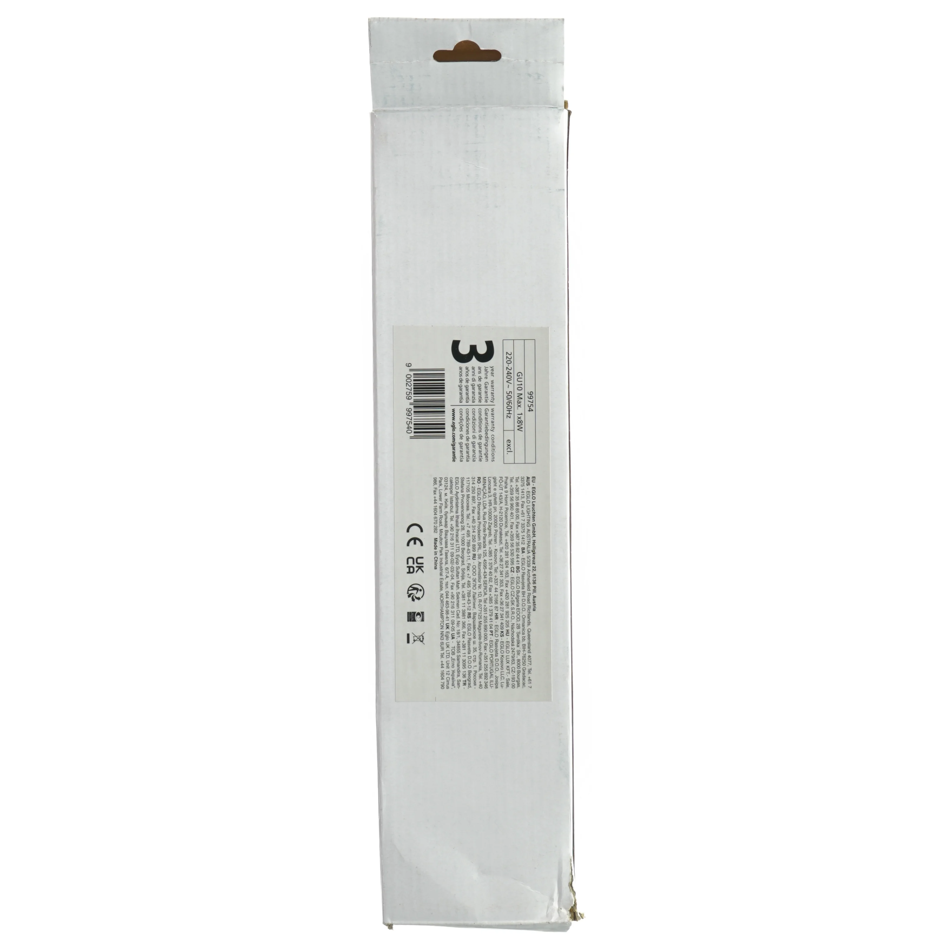 Lampe fra Eglo (str. 1100 X 81mm)