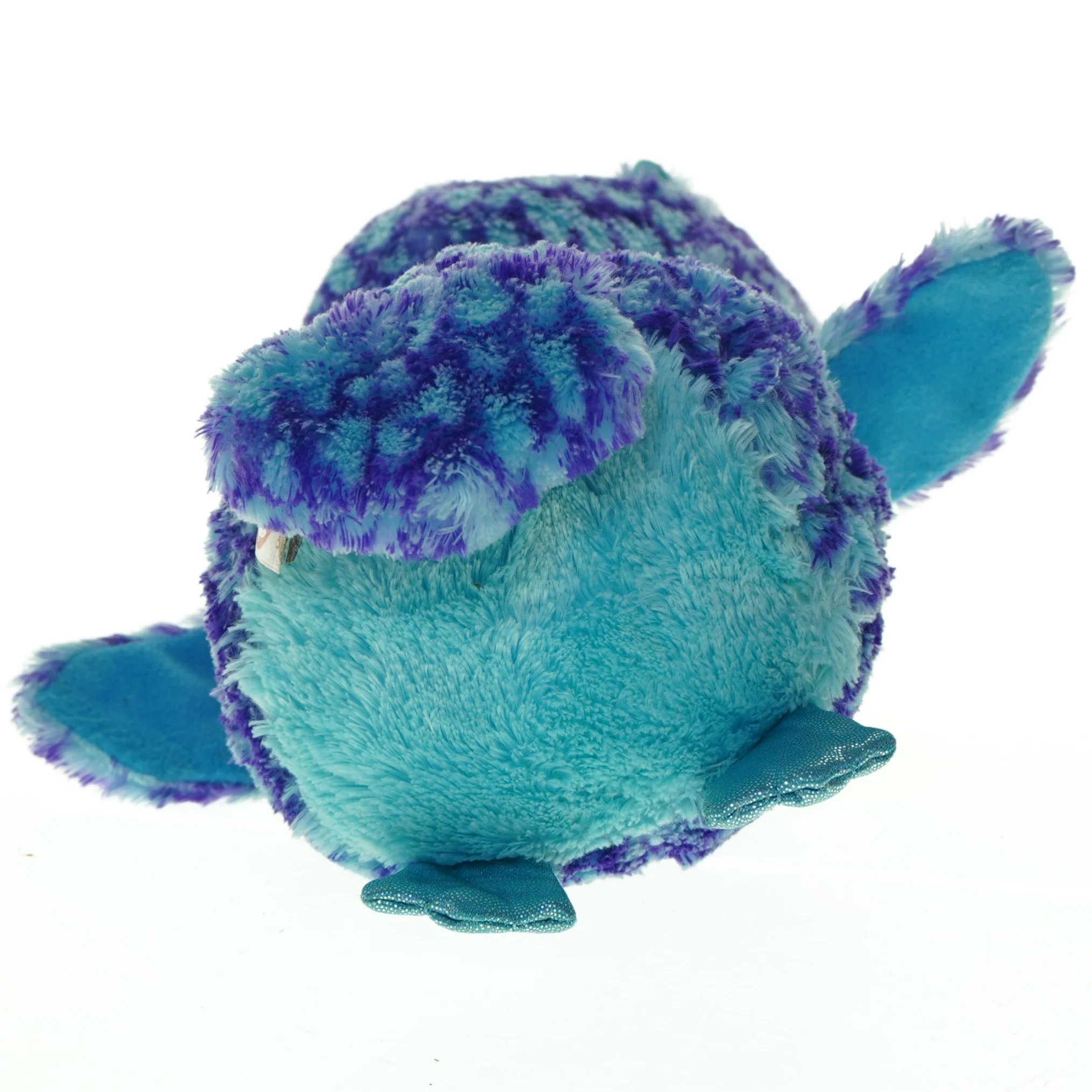 Ty Blå og lilla tøjdyr ugle (str. 26 x 13 cm)