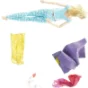 Barbie med tøj og tilbehør (str. 30 x 6 cm)