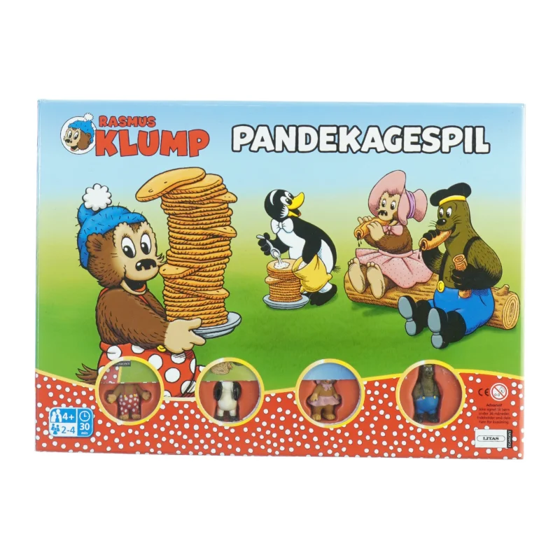 Rasmus Klump Pandekagespil brætspil fra Rasmus Klump (str. 33 x 24 cm)