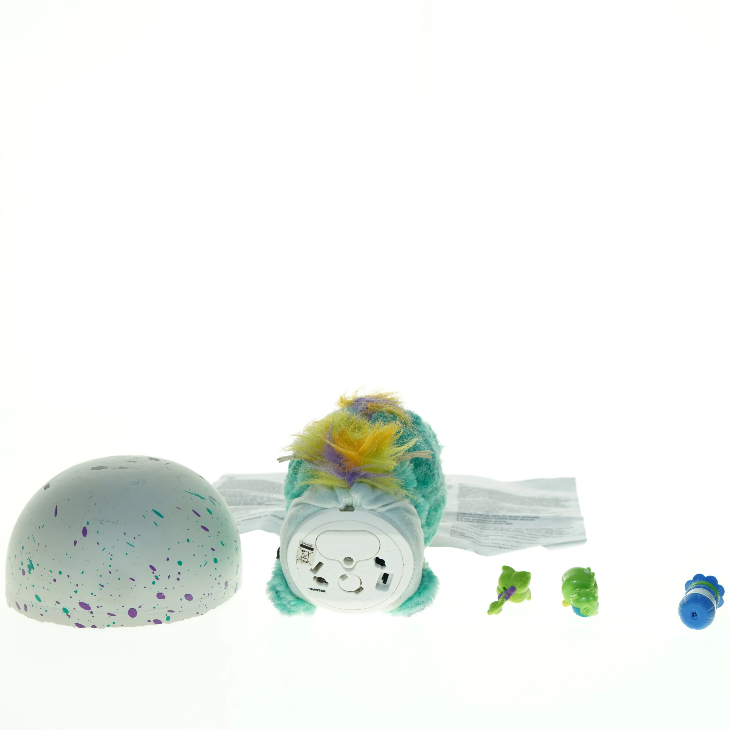 Interaktivt Hatchimals legetøj med tilbehør fra Hatchimals (str. 15 cm)