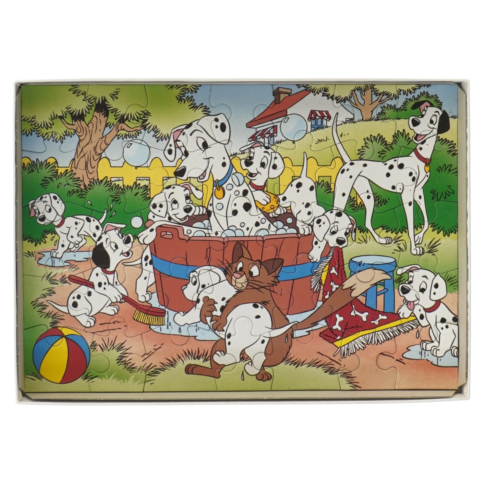 Puslespil med 35 brikker fra Jumbo (str. 35 brikker 31x22 cm)