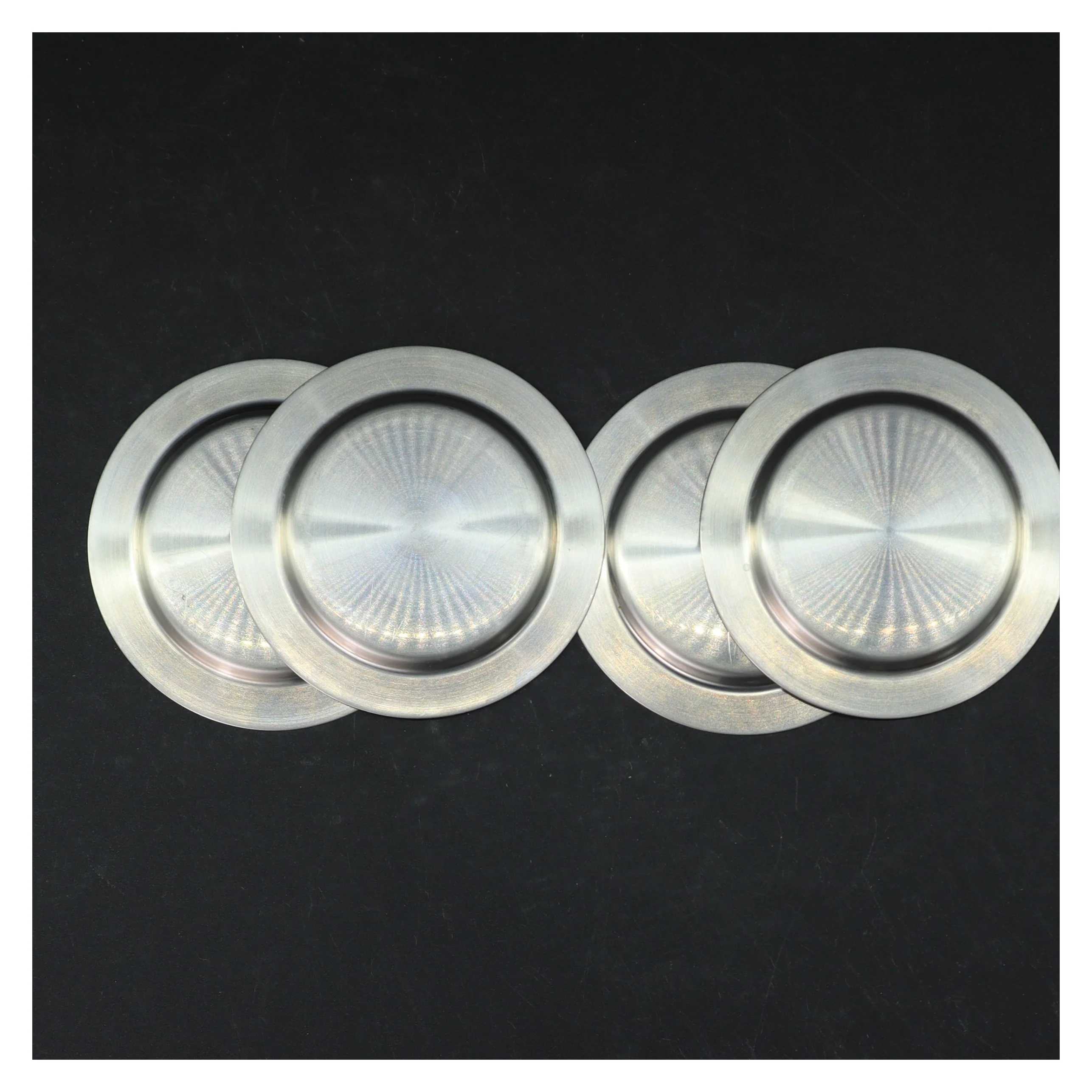 Rustfrie stålunderlag (str. Ø. 11 cm)