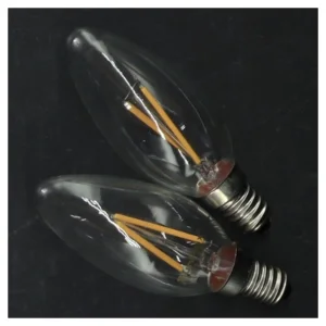 Dekorativ LED-pære fra Sunflux (str. 11 cm)